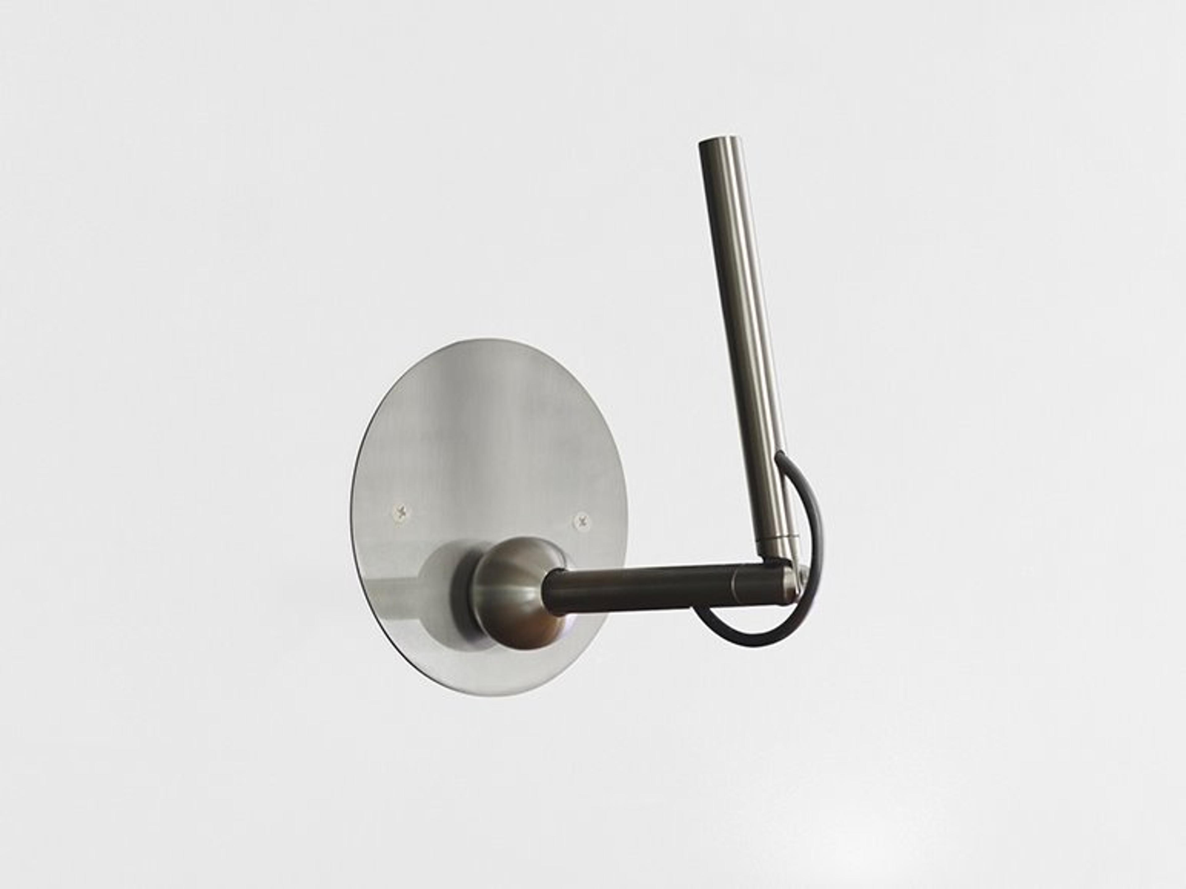 Oluce Calamaio 1-Light Satin Black Nickel Wall Sconce