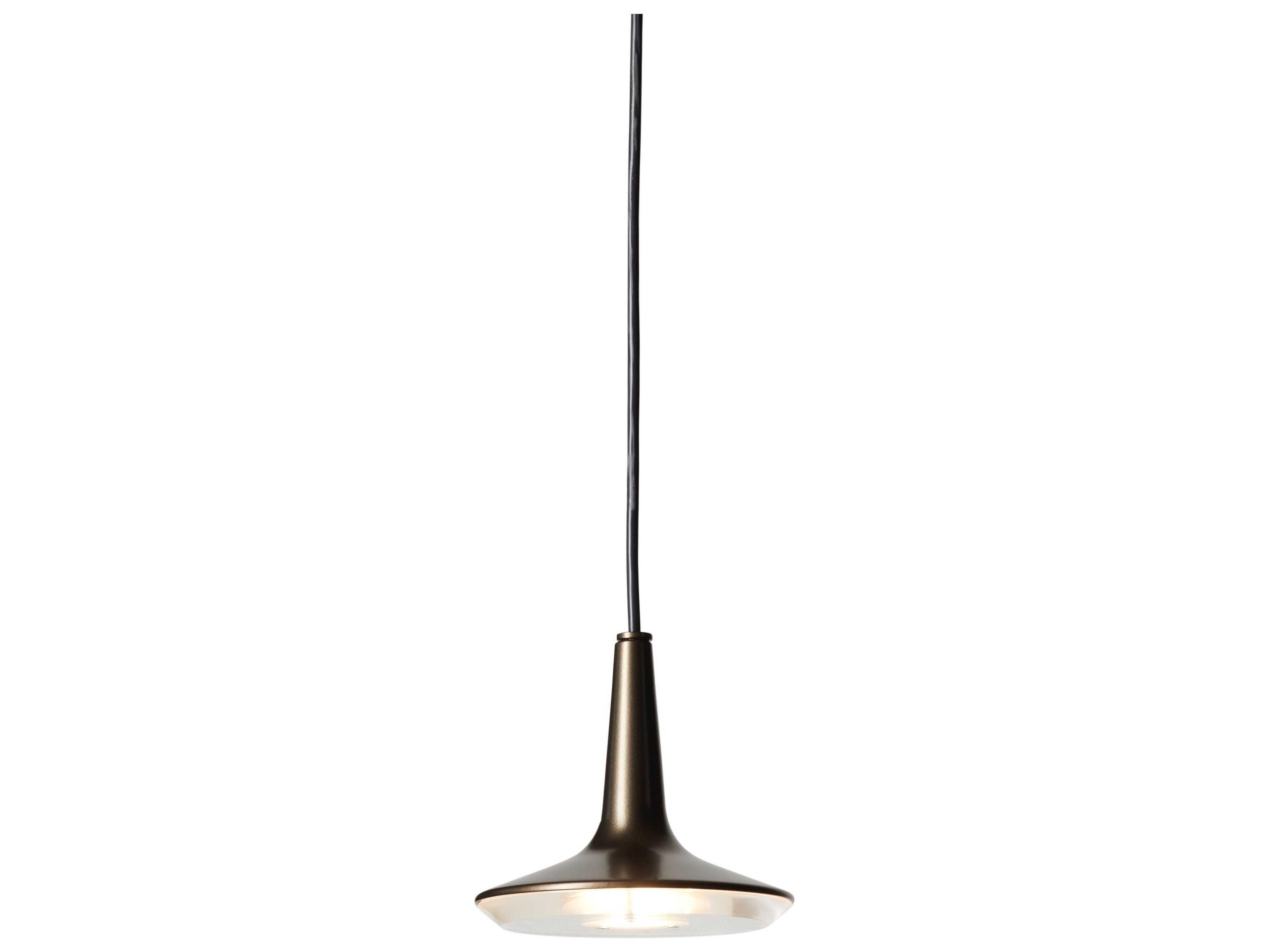 Kin 1-Light Anodic Bronze LED Round Mini Pendant