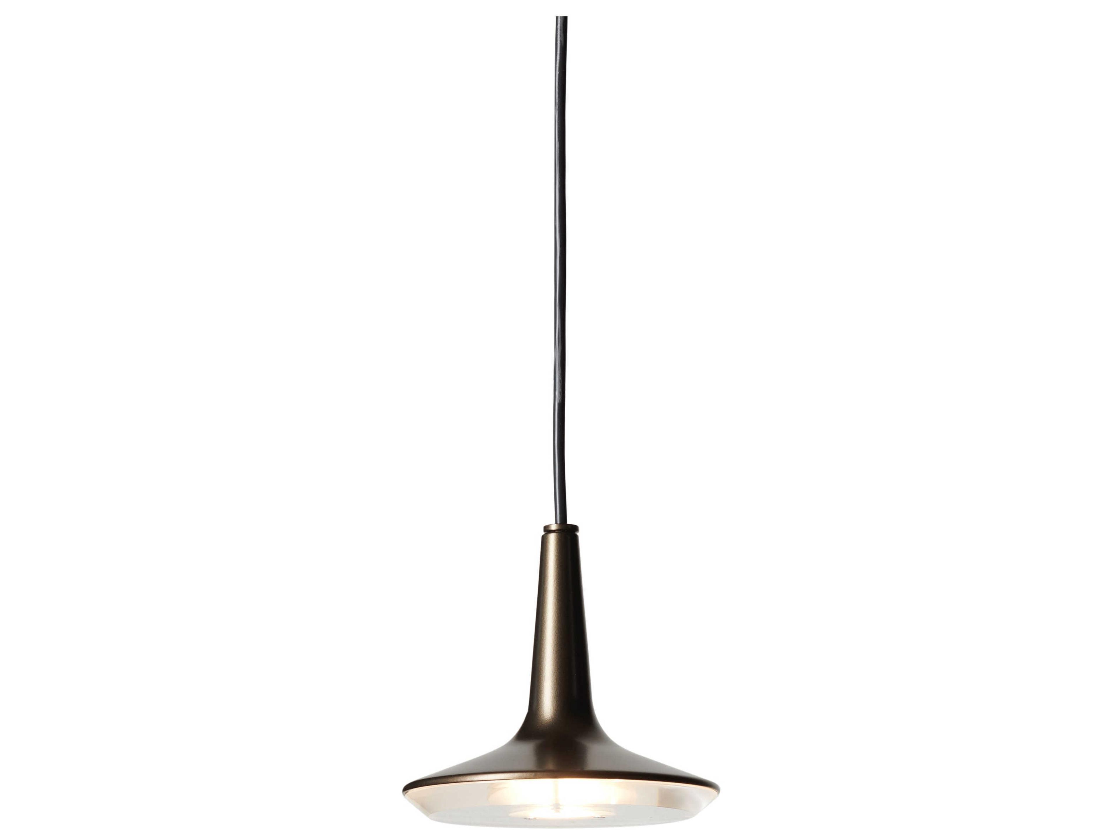 Kin 1-Light Satin Gold LED Round Mini Pendant