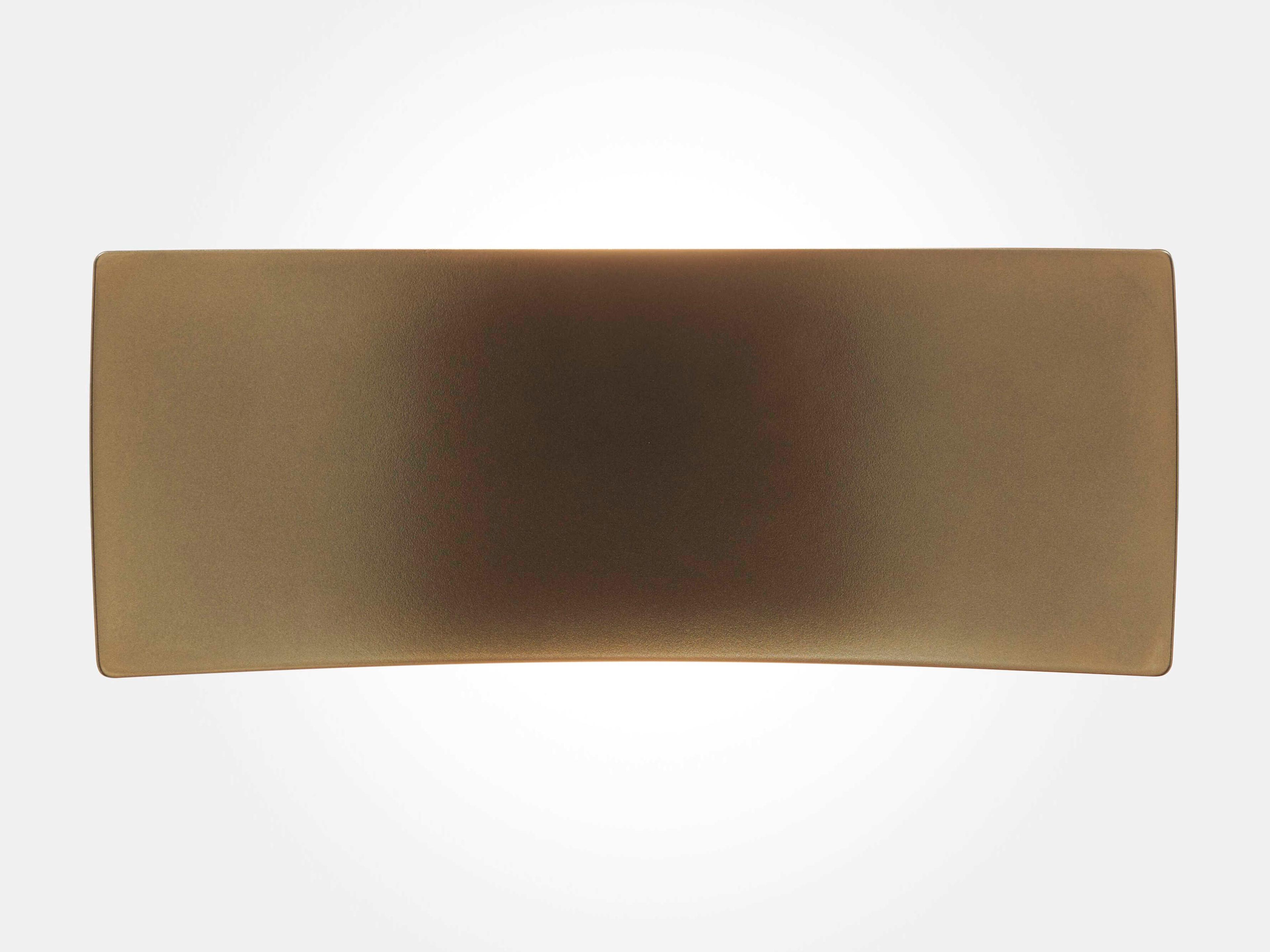 Lens 1-Light Anodic Bronze Wall Sconce