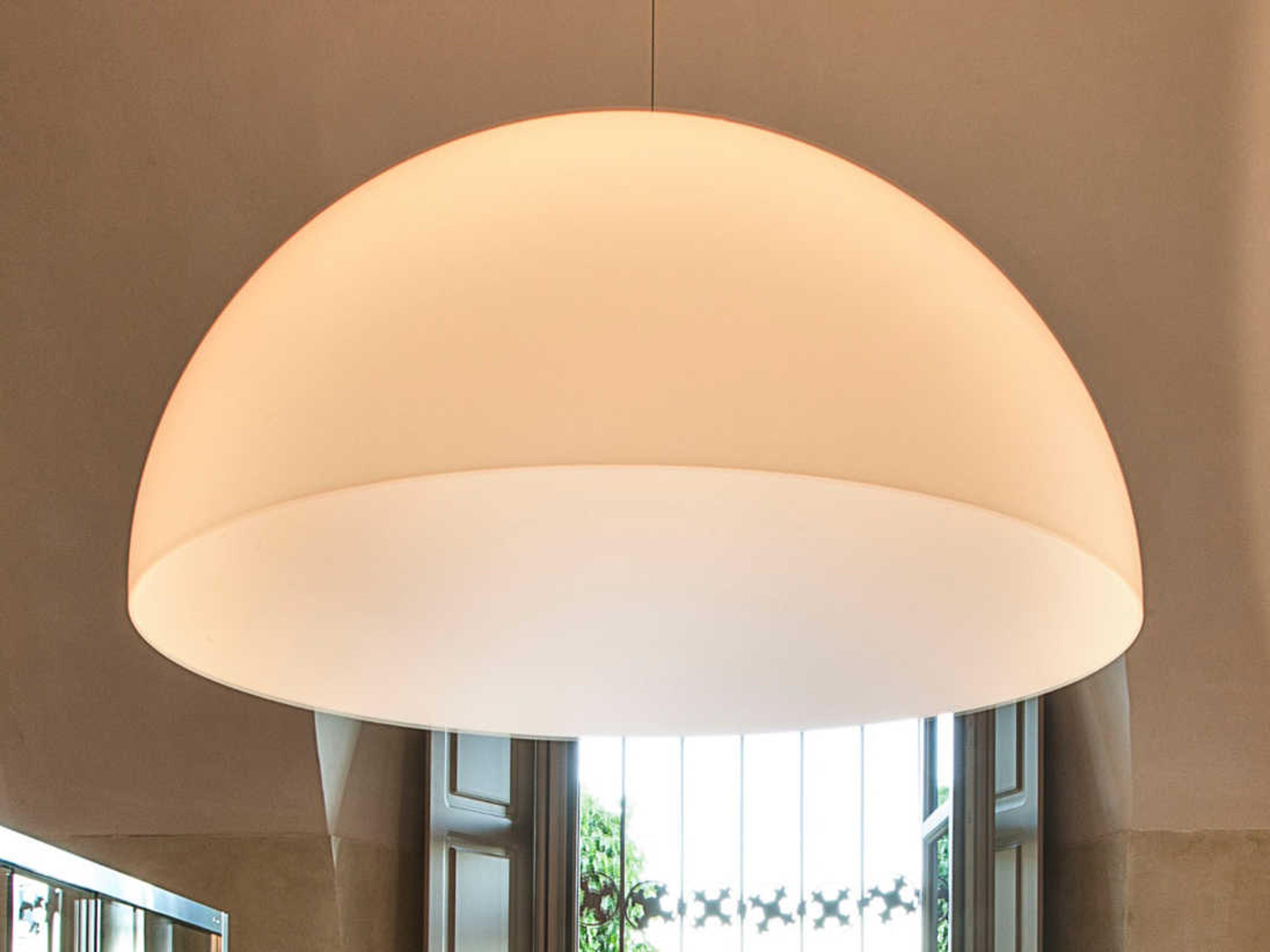 Sonora 1-Light Opaline White Dome Pendant
