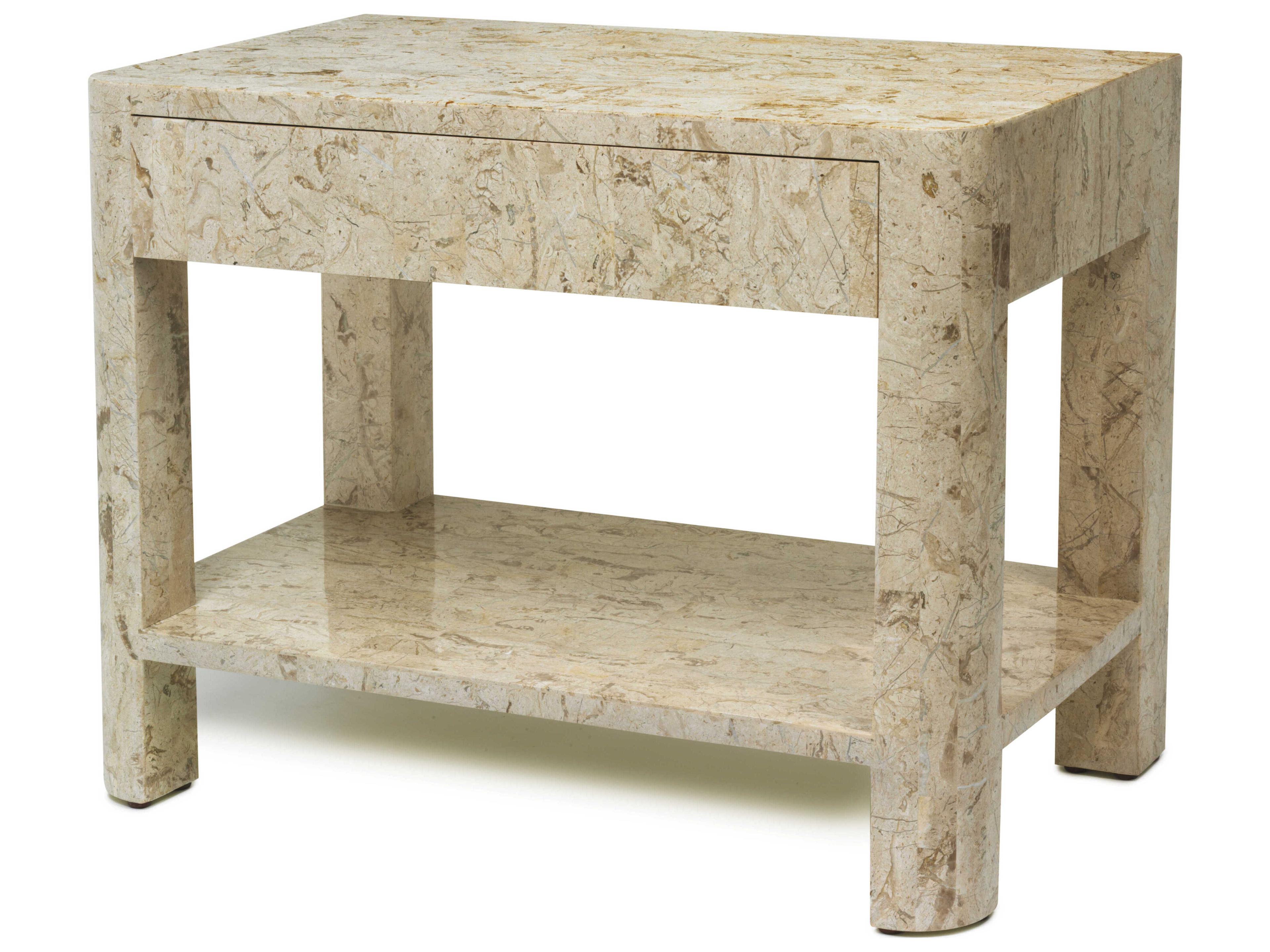 Oggetti Cleo 1-Drawer Ply Wood Nightstand