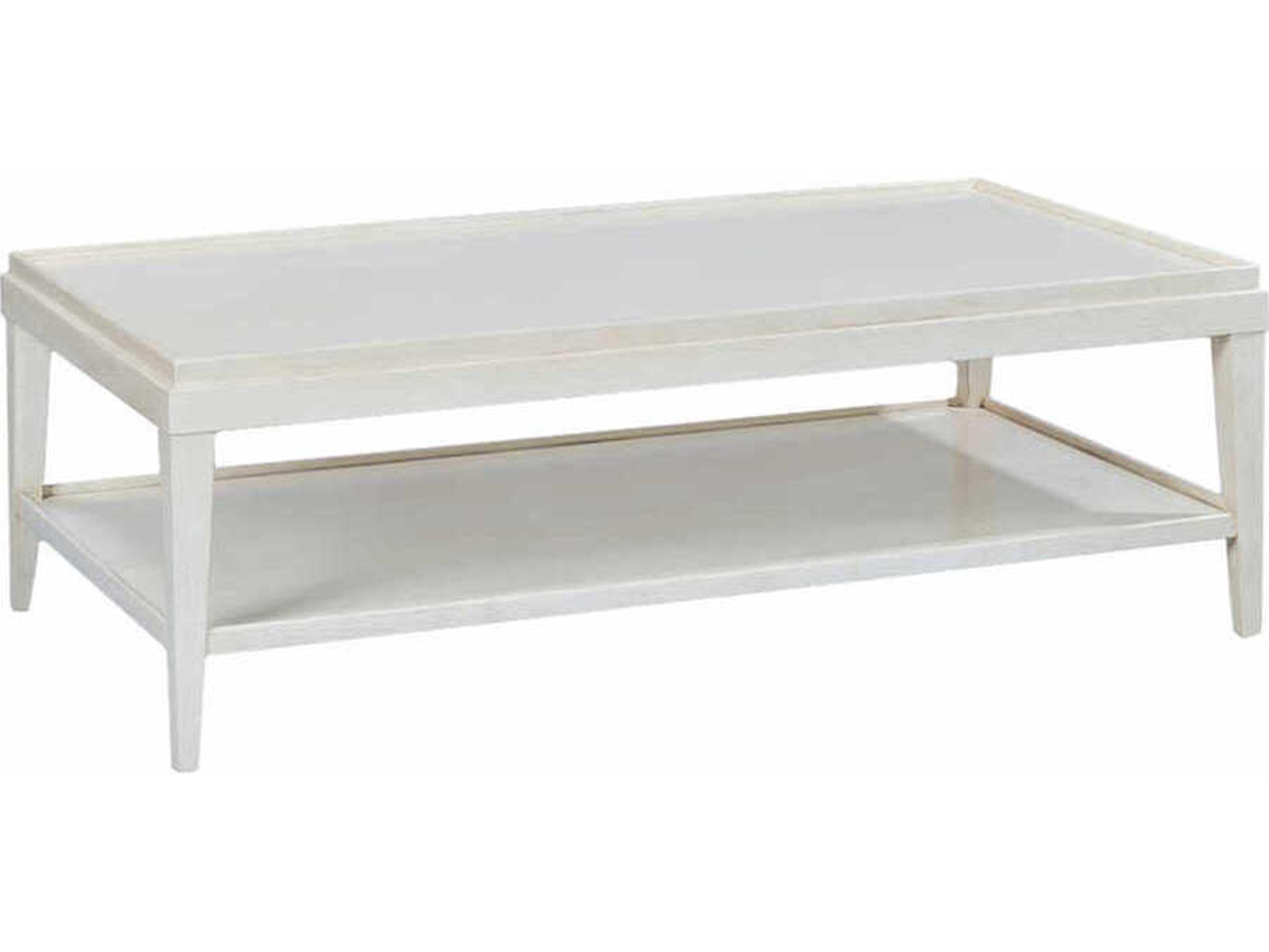 Oliver Home Liz Rectangular Wood Drift Coffee Table