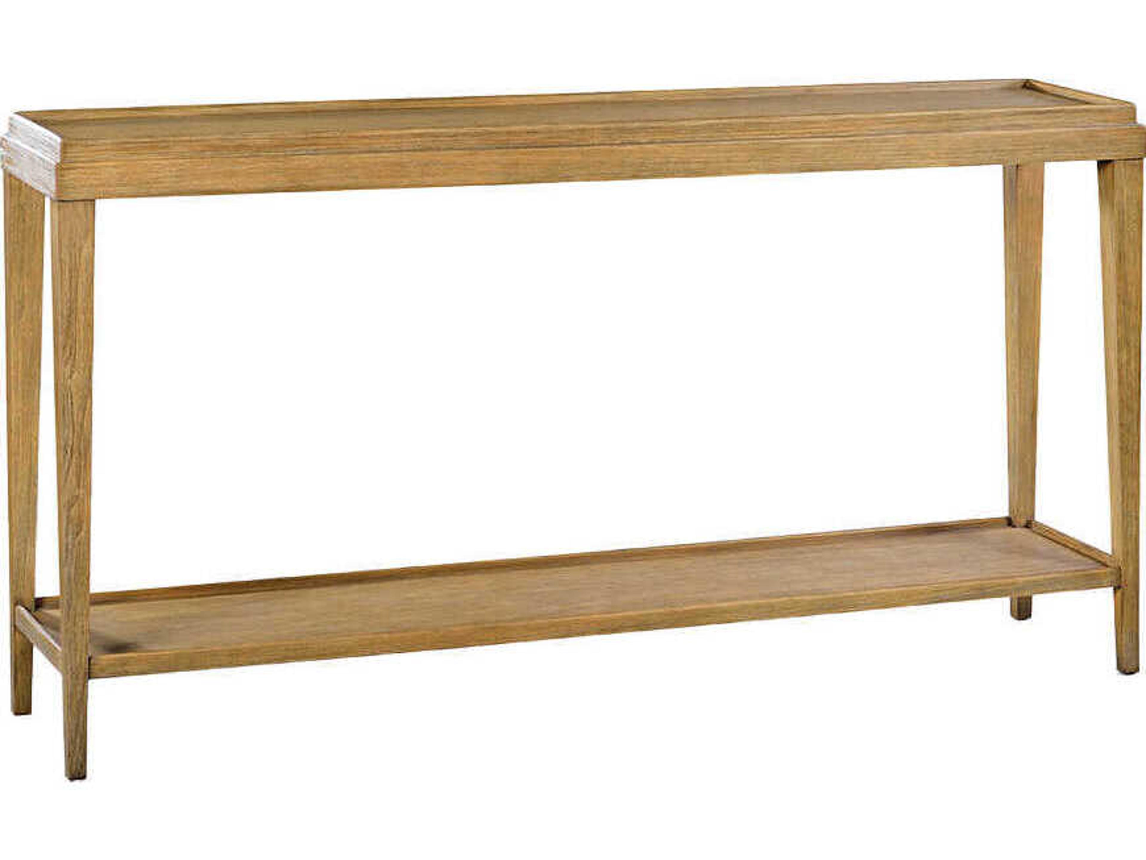 Oliver Home Liz Rectangular Wood Rabbit Console Table