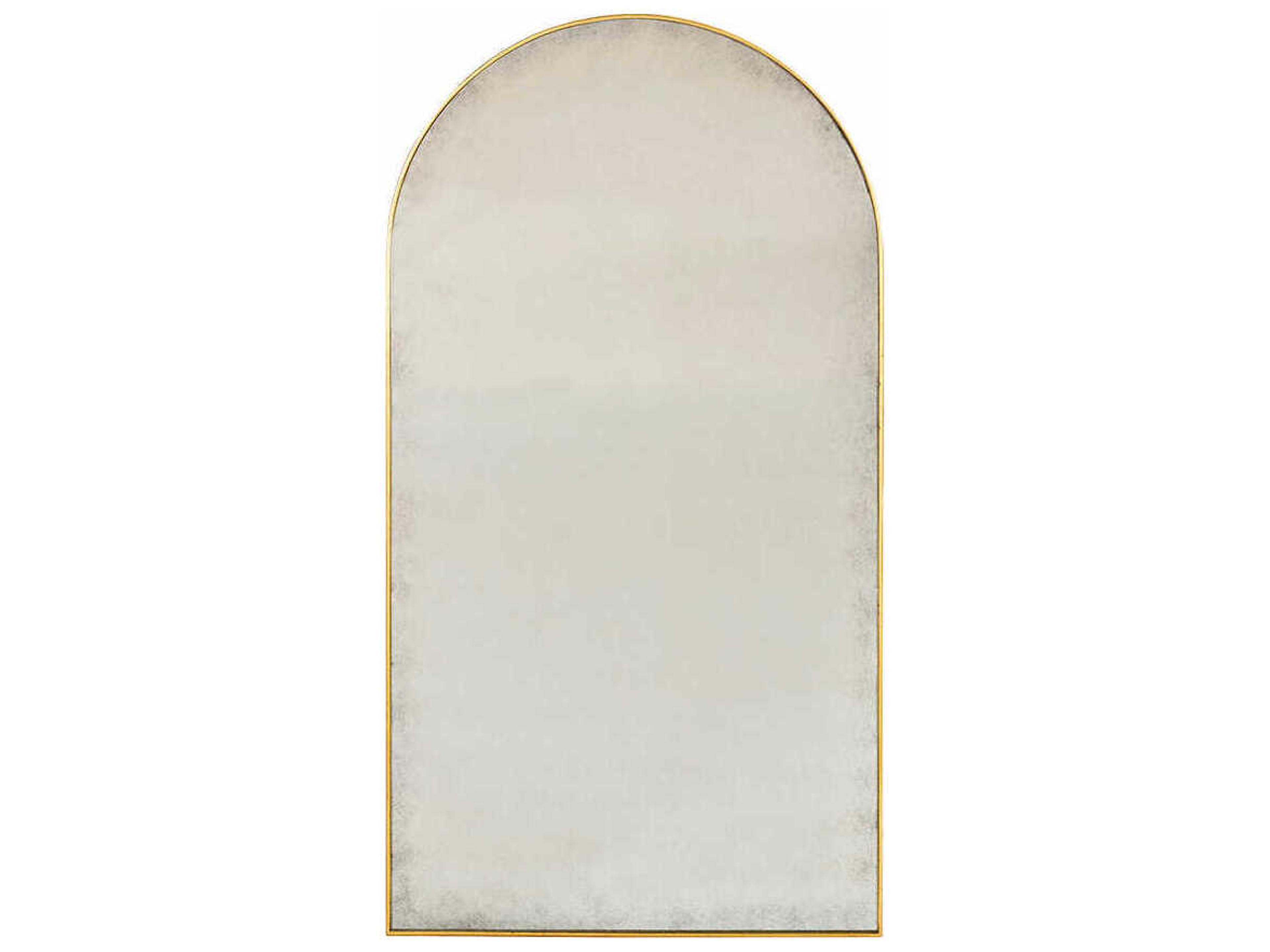 Oliver Home Athens Gold Leaf Antique Mirror