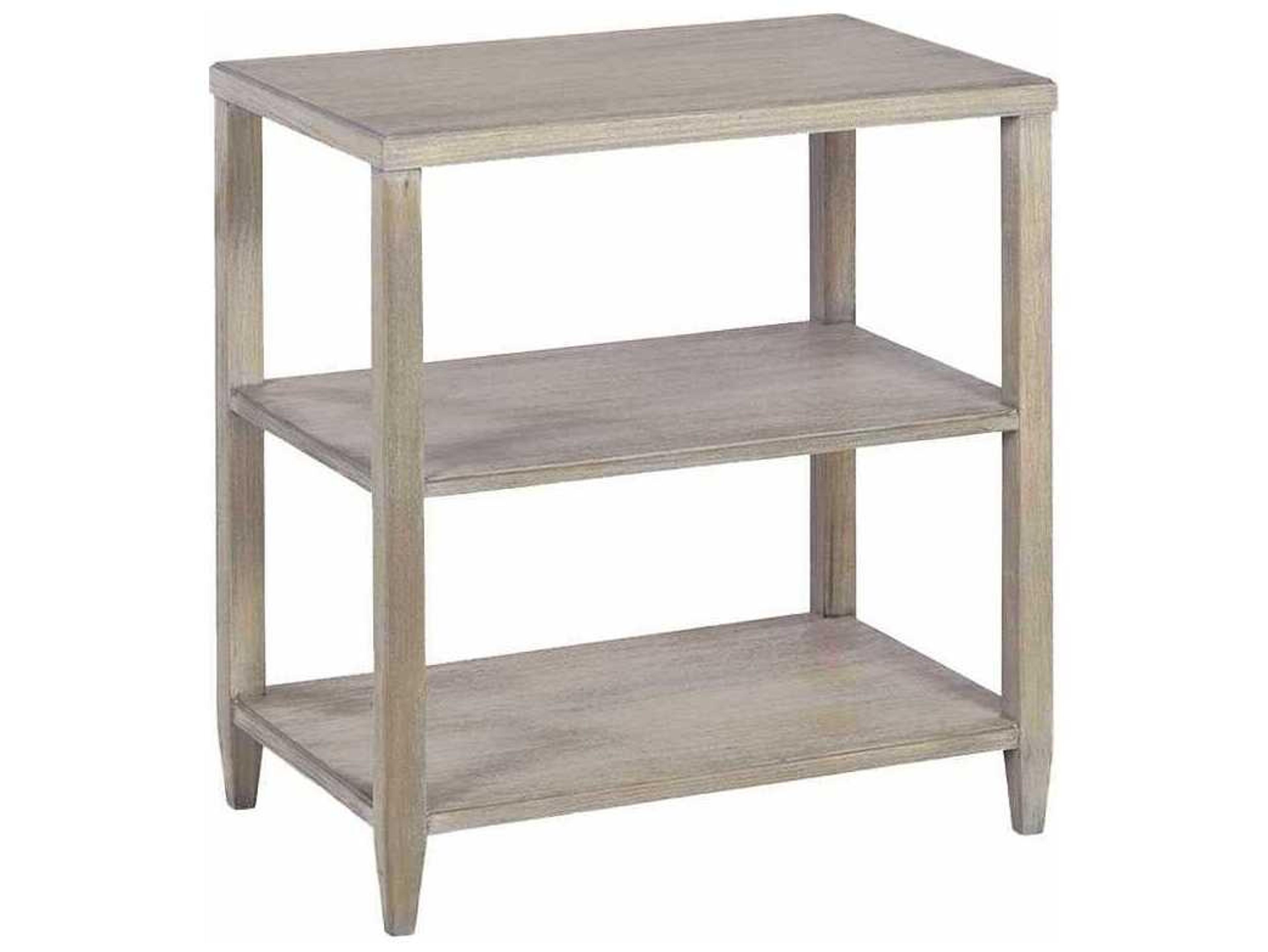 Oliver Home Tempo Rectangular Wood Rabbit End Table