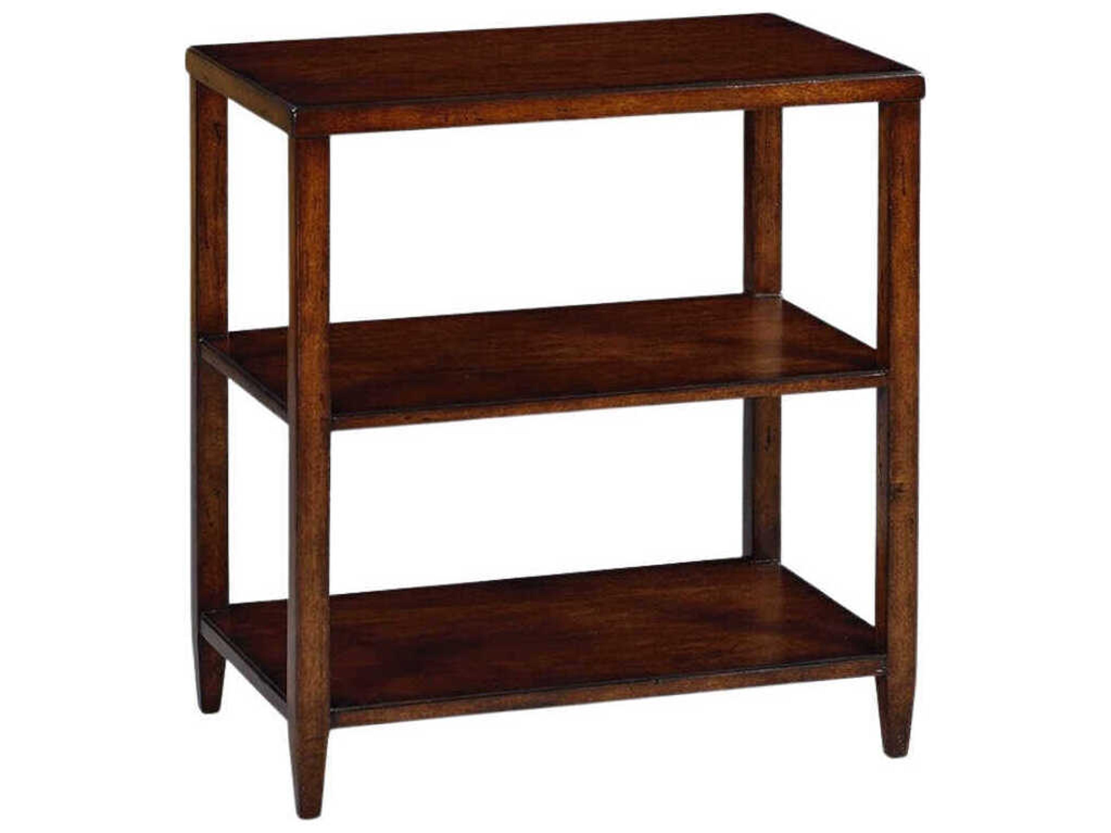 Oliver Home Tempo Rectangular Wood Country End Table