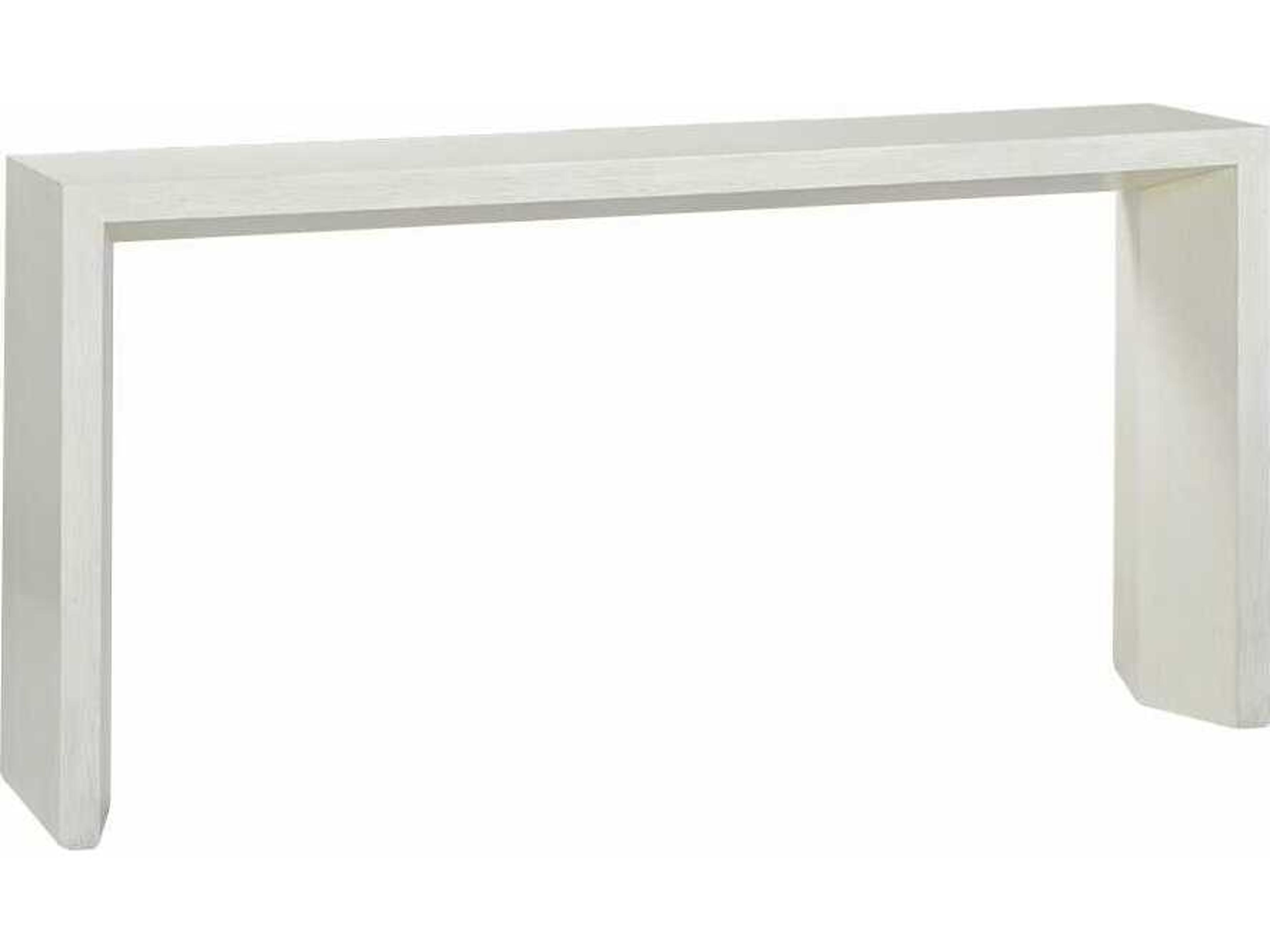 Oliver Home Ashton Rectangular Wood Drift Console Table