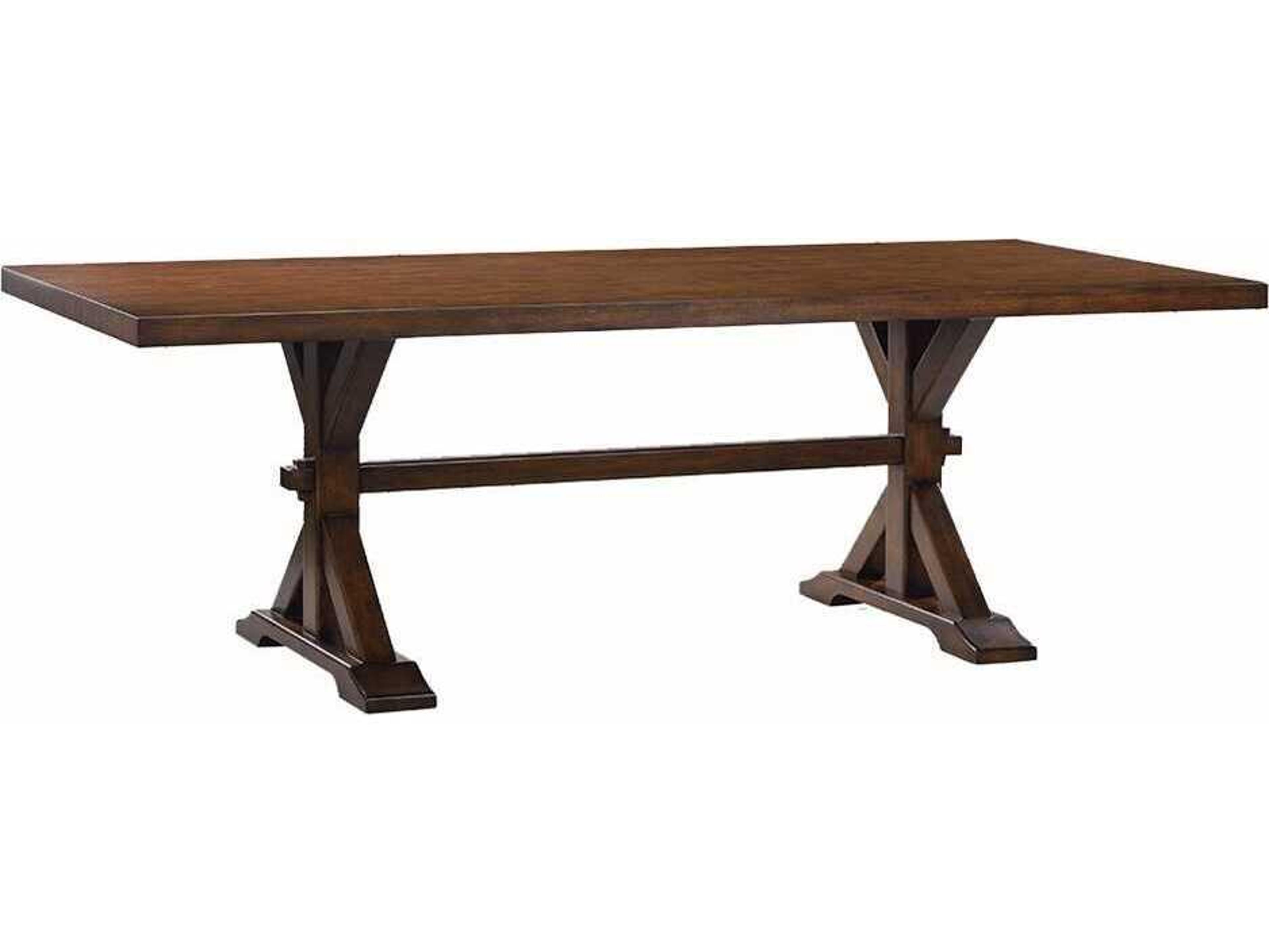 Oliver Home Madison Rectangular Wood Rustic Dining Table