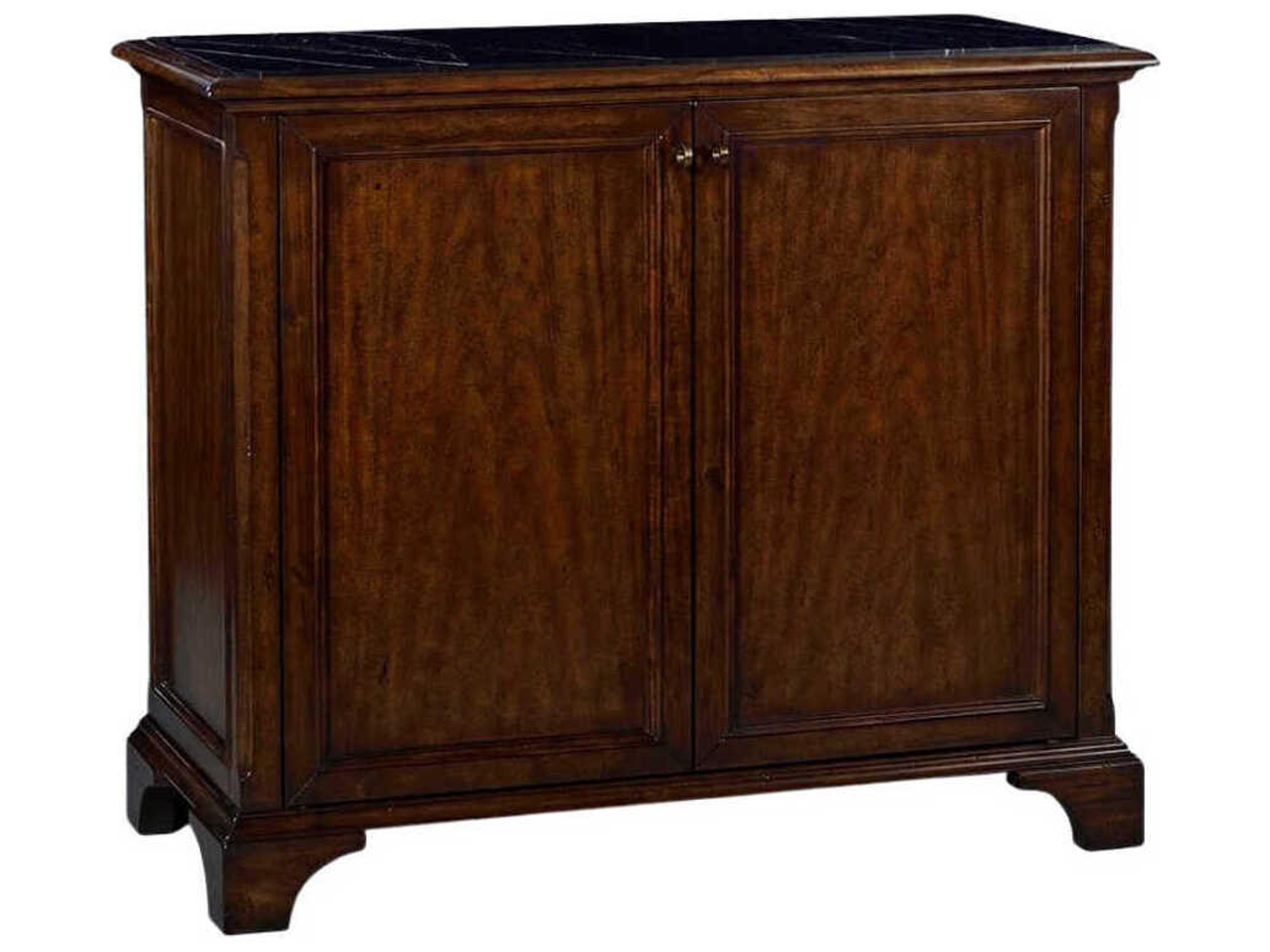 Oliver Home Bristol Acacia Wood Country Display Cabinet