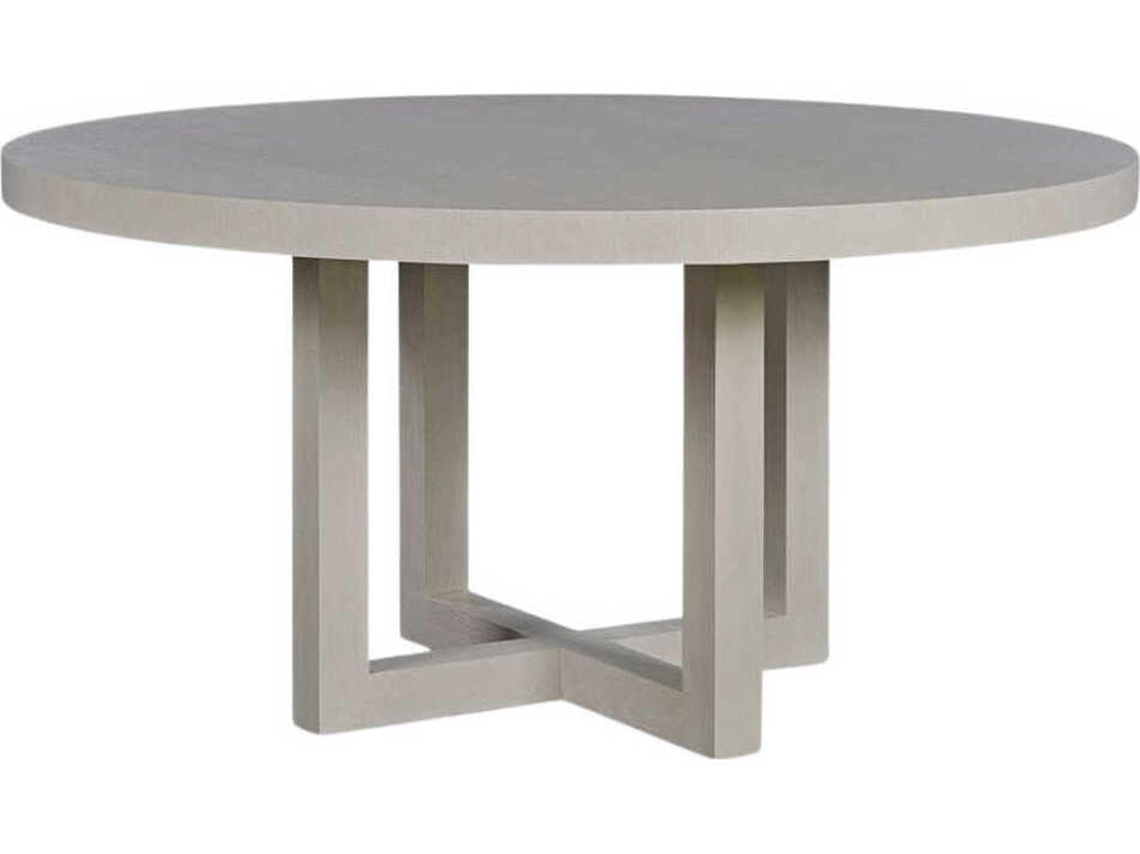 Oliver Home Sunset Round Wood Shell Dining Table