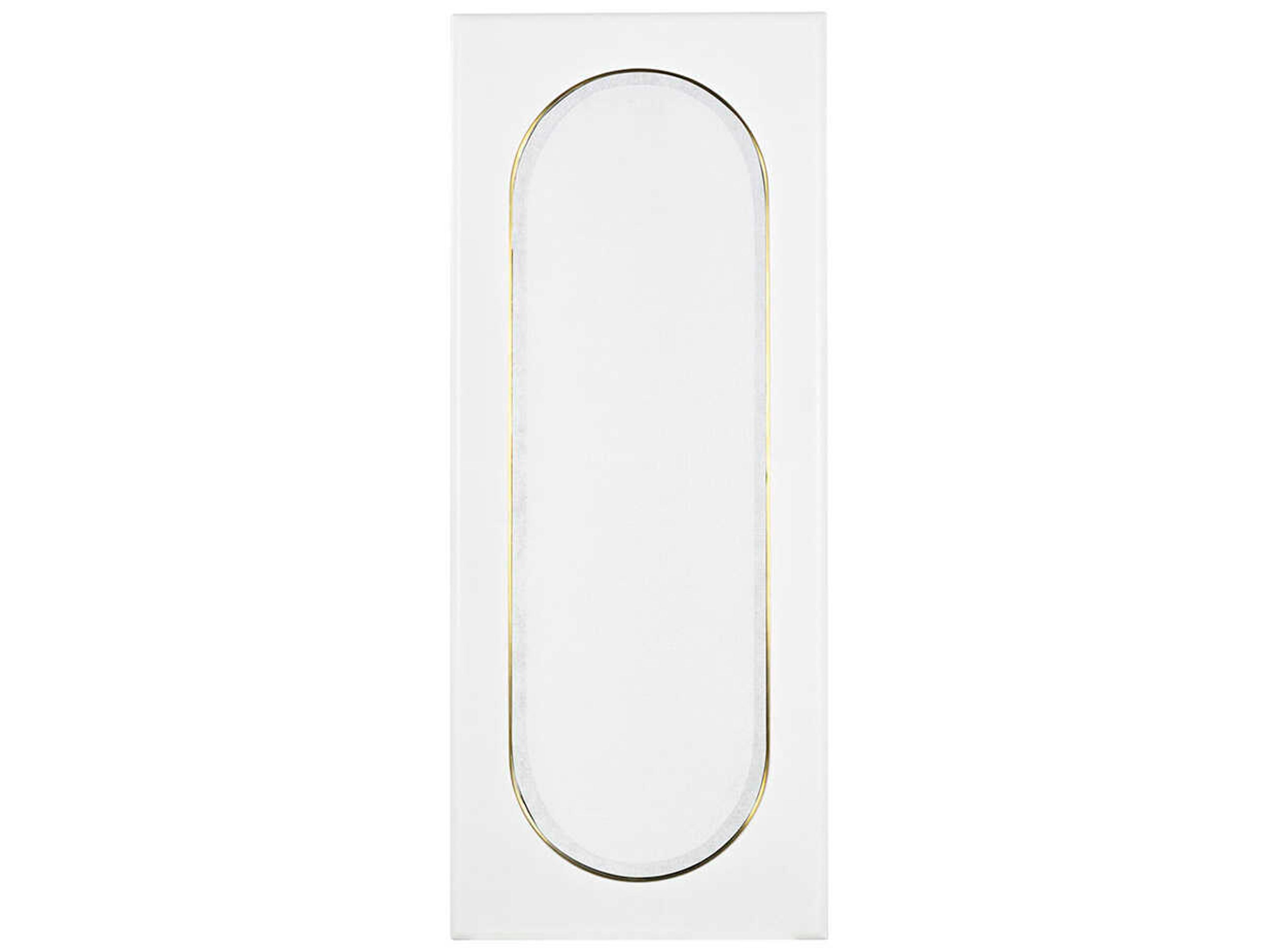 Oliver Home Portal Egret Rectangular Wall Mirror