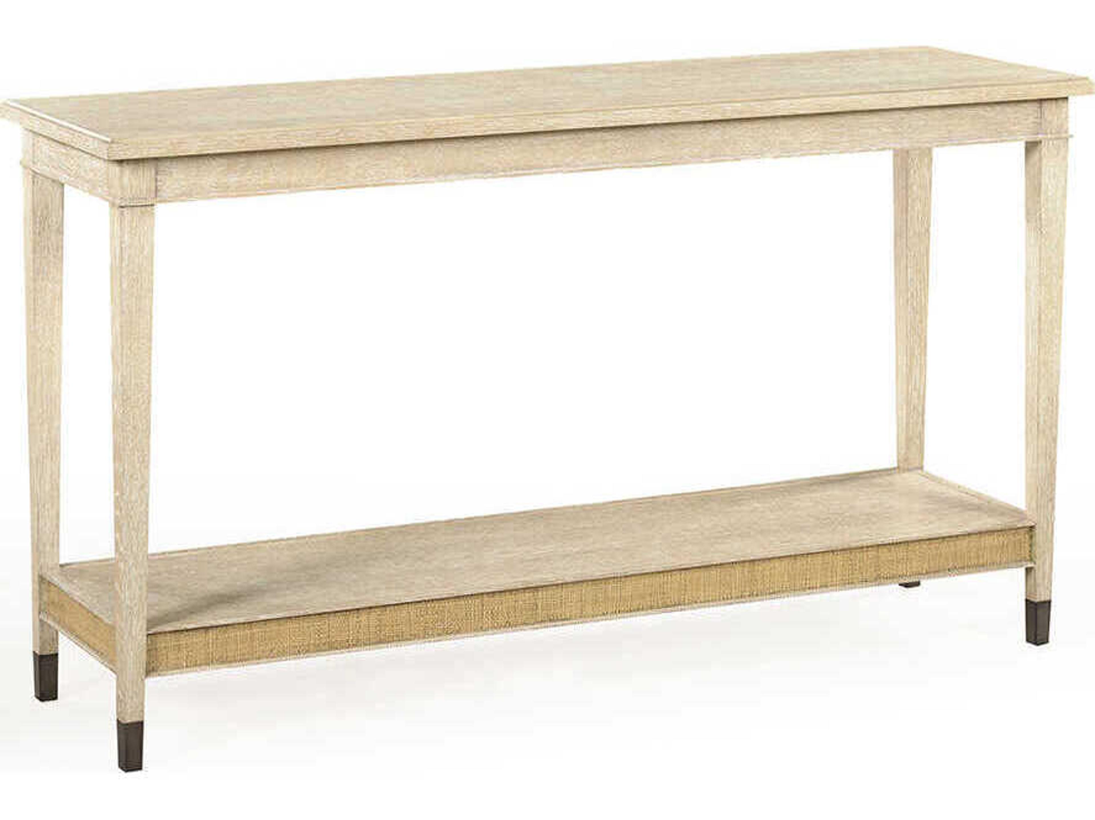 Oliver Home Carrick Rectangular Wood Himalaya Console Table