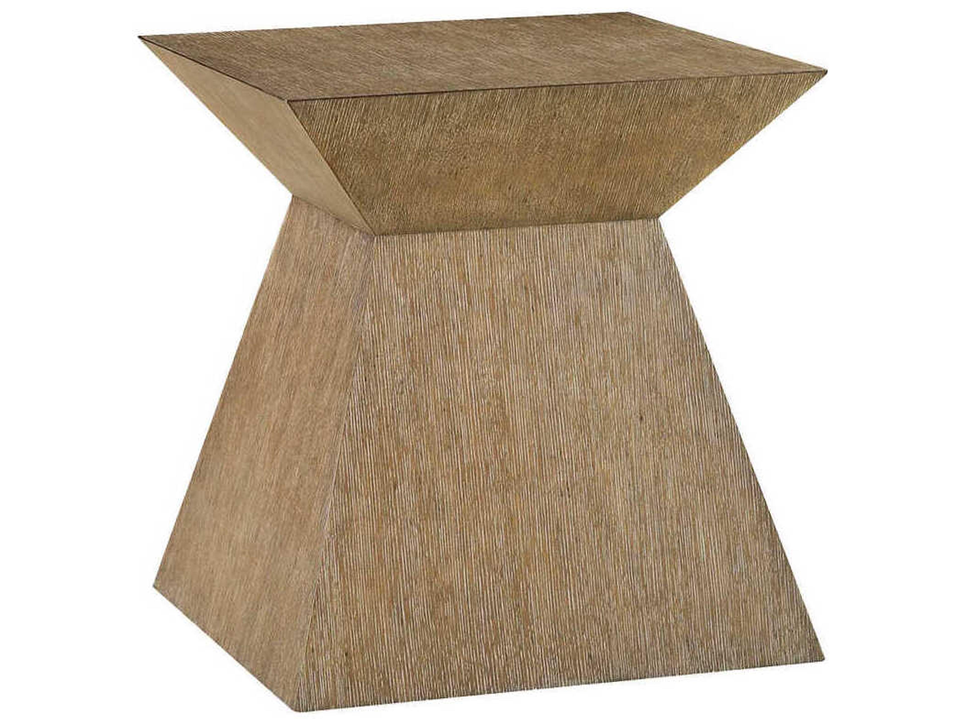 Oliver Home El Paso Square Wood Hampton End Table