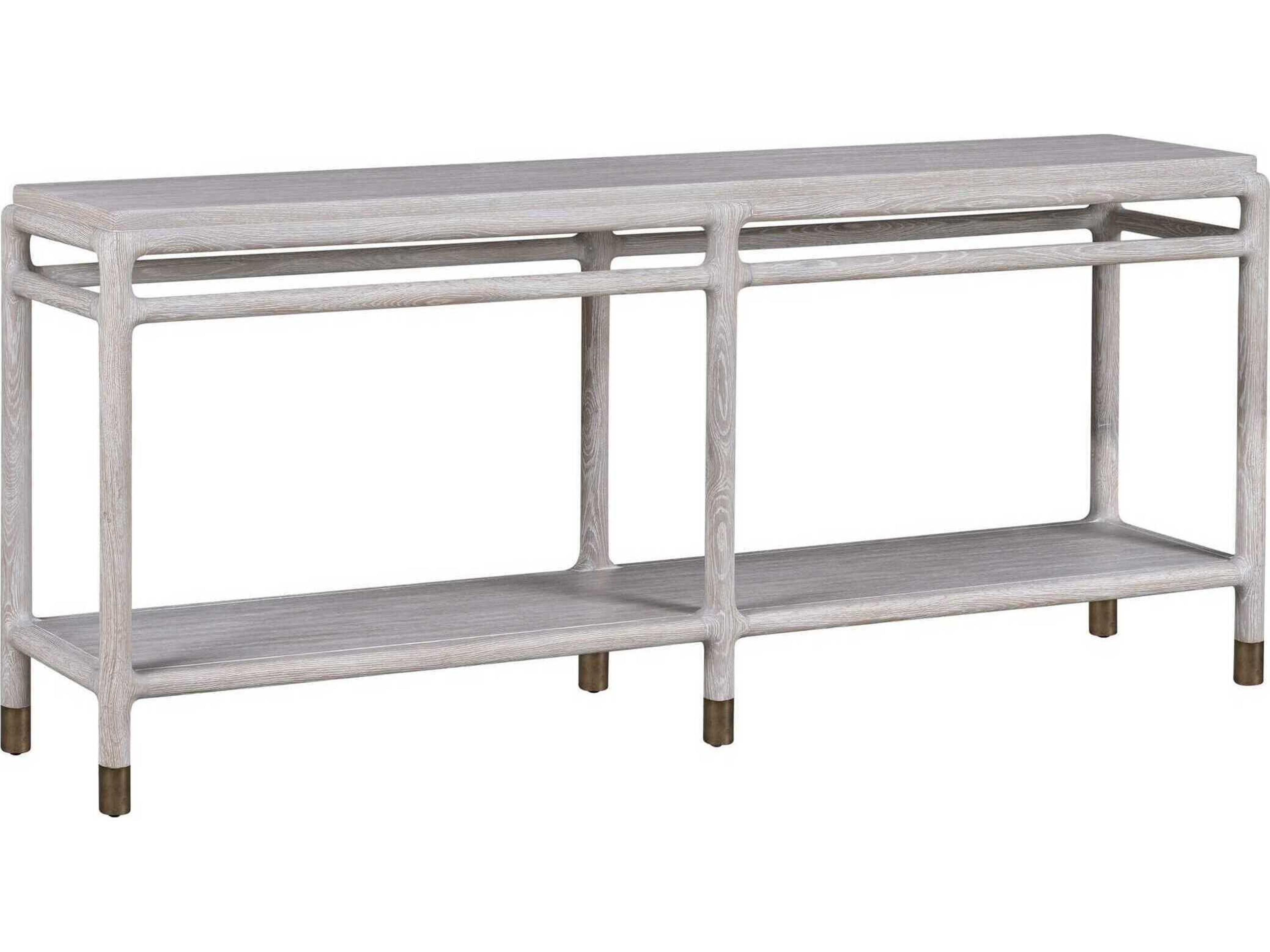 Oliver Home Cedar Rectangular Wood Console Table