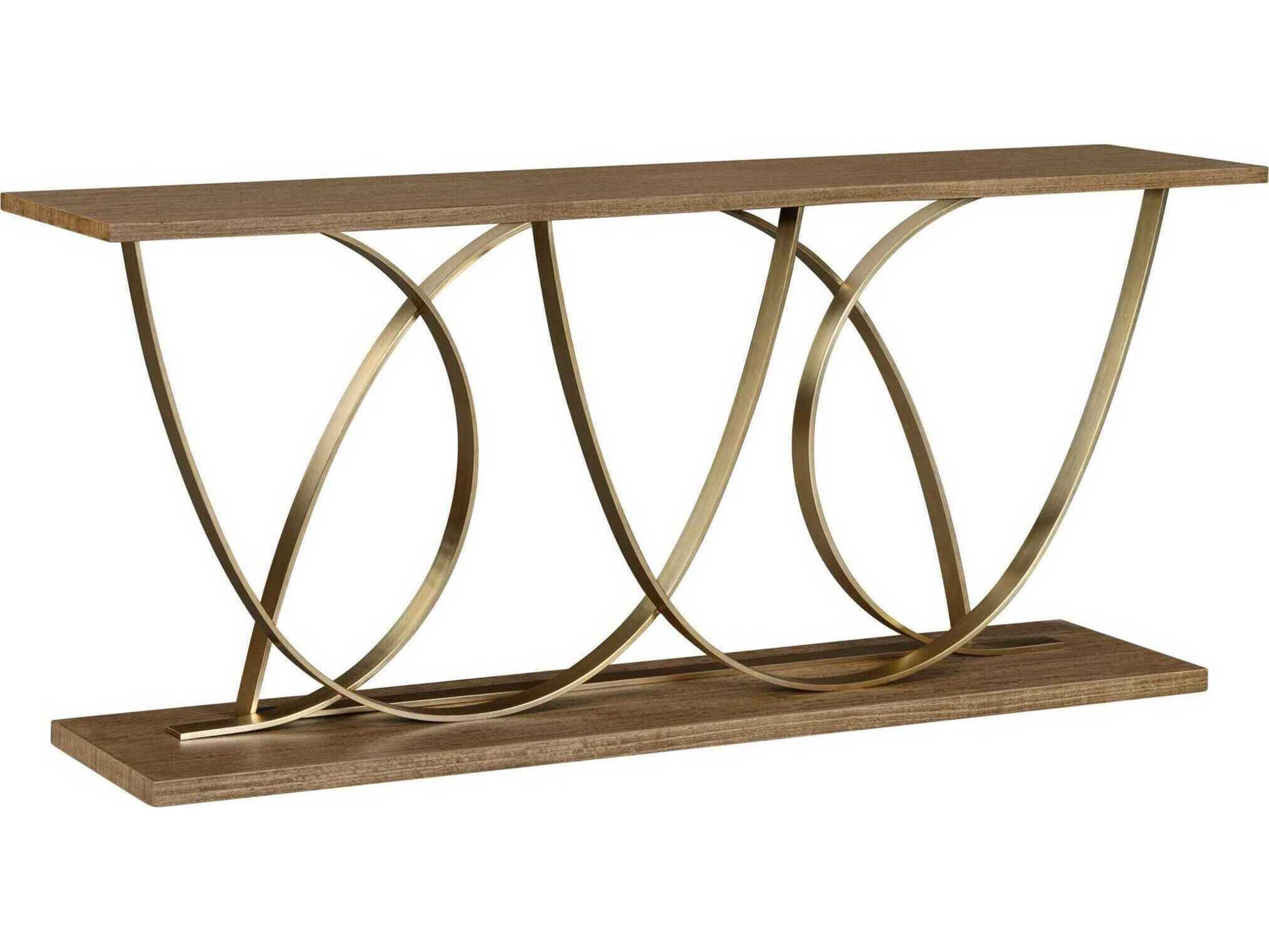 Oliver Home Courtland Rectangular Wood Console Table