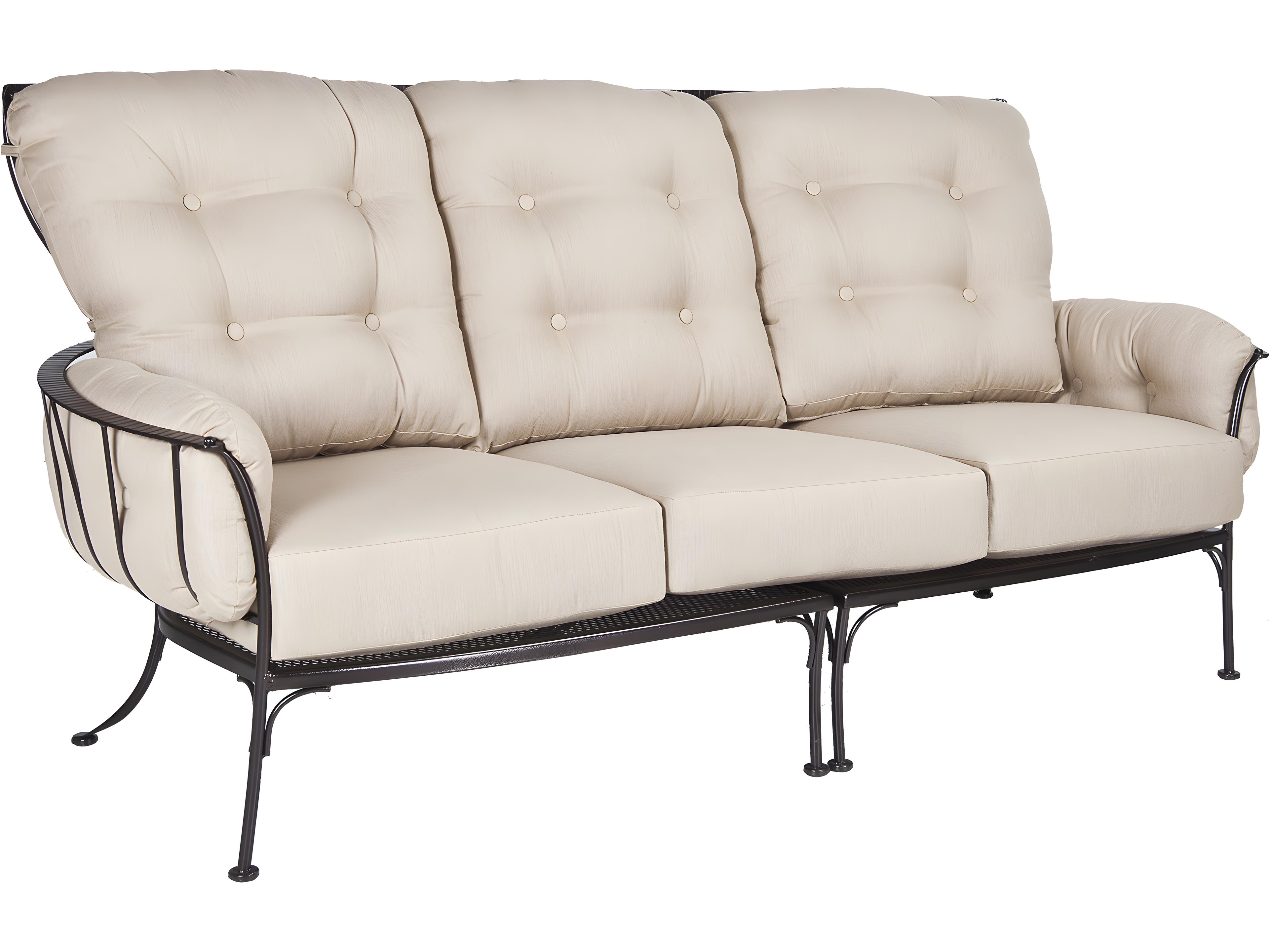 OW Lee Monterra Wrought Iron Outdoor Sofa
