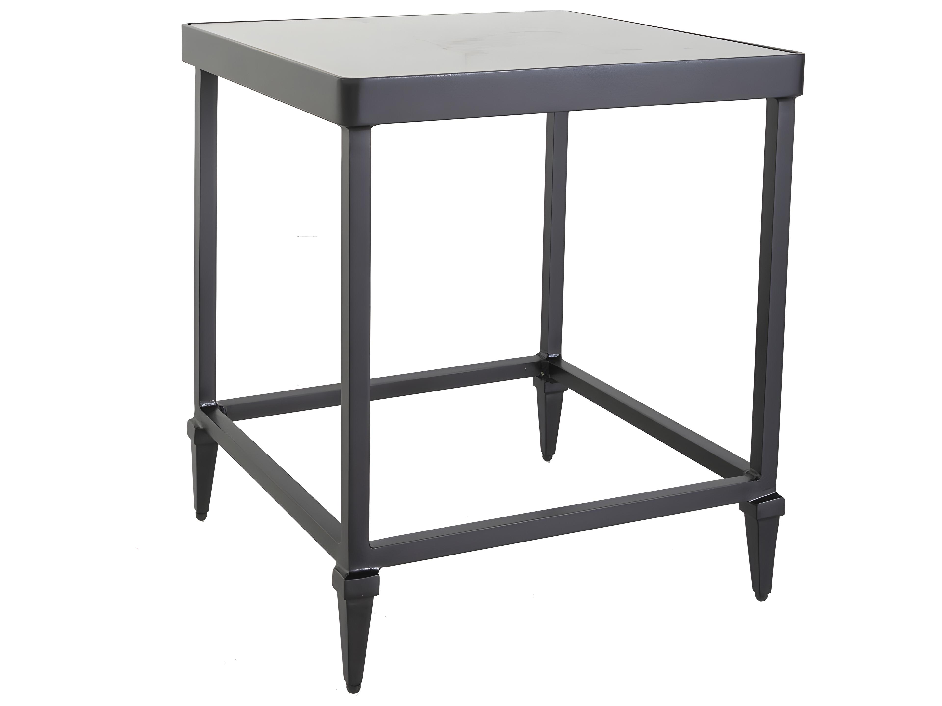 OW Lee Kensington Aluminum Square Outdoor Side Table