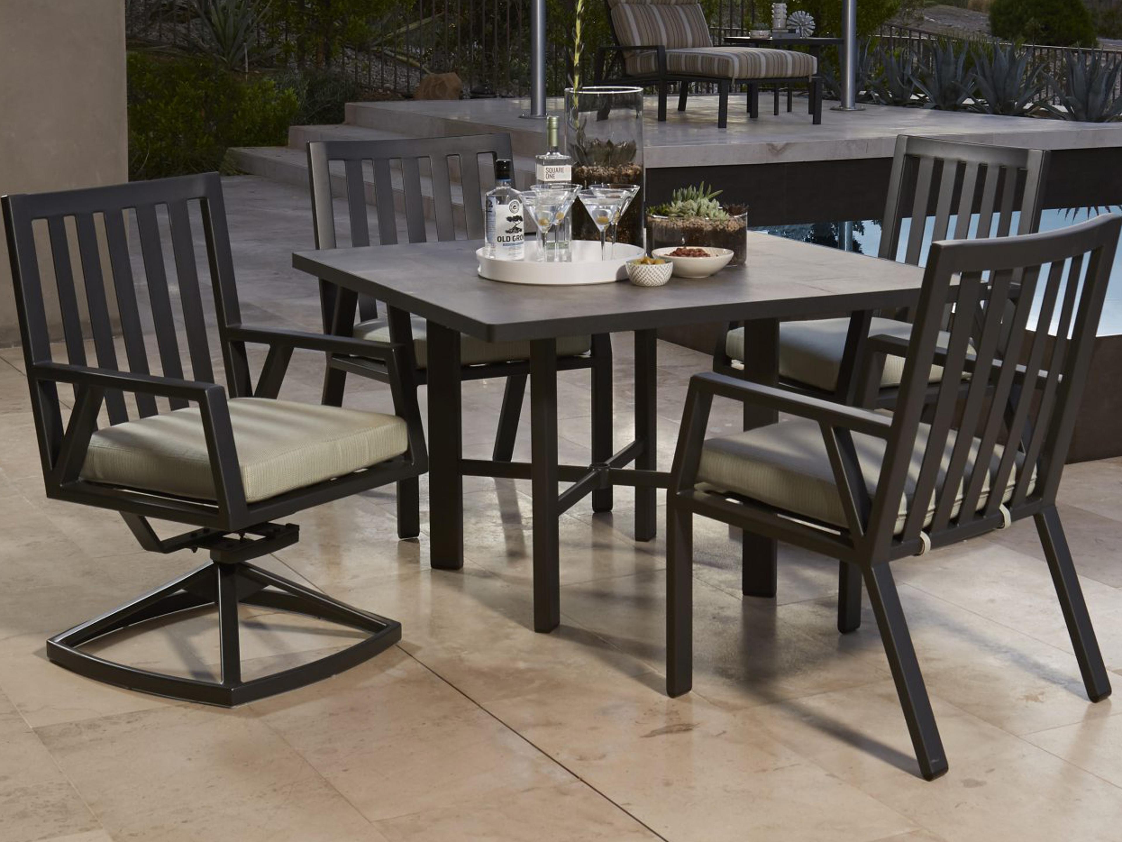 OW Lee Aris Aluminum Dinning Set