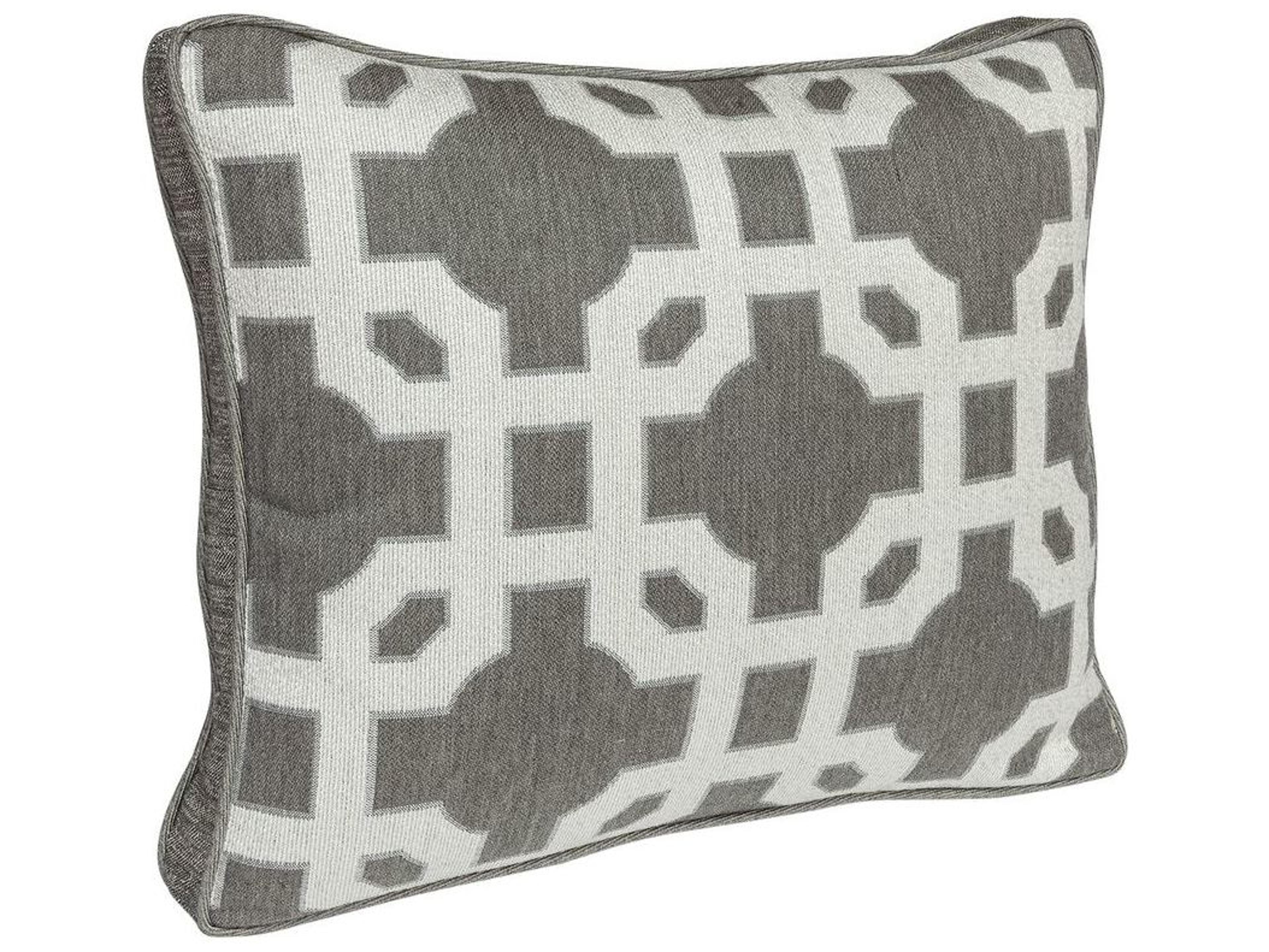 OW Lee Design Harmony Boxed Accent Pillow With Decorative Trim