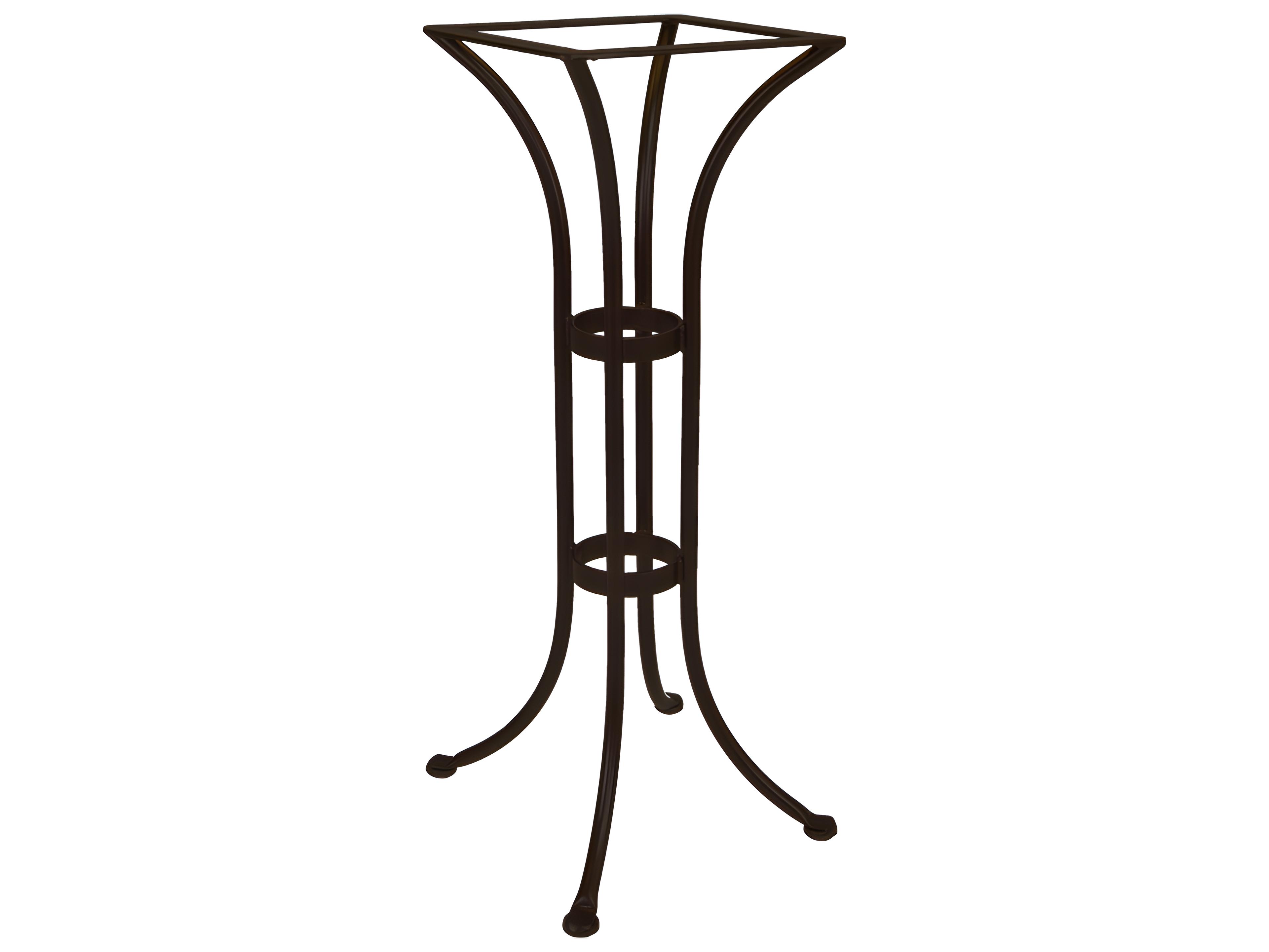 OW Lee Wrought Iron Round Bar Table Base