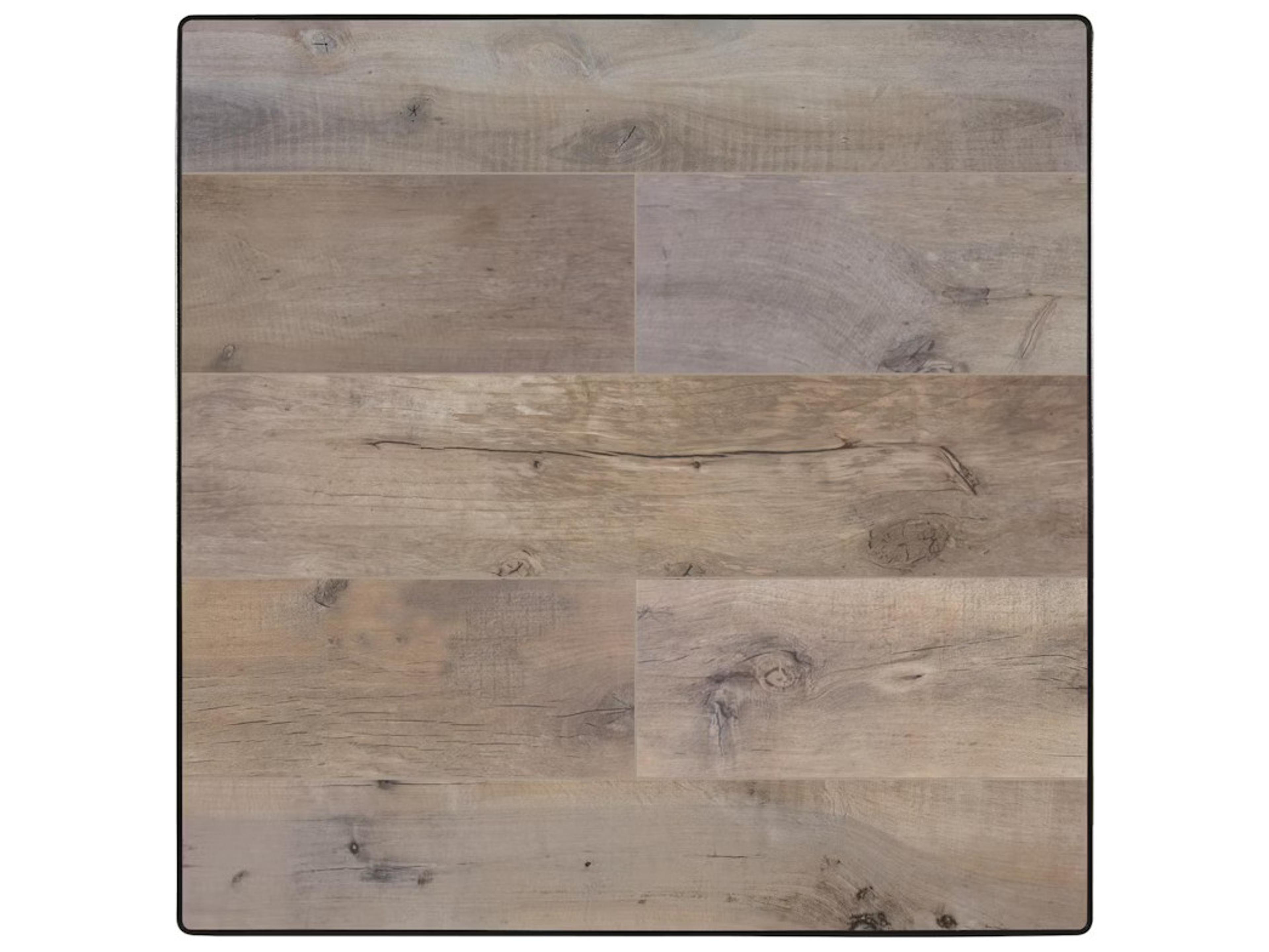 OW Lee Dakota Porcelain Square Table Top Aluminum Rim