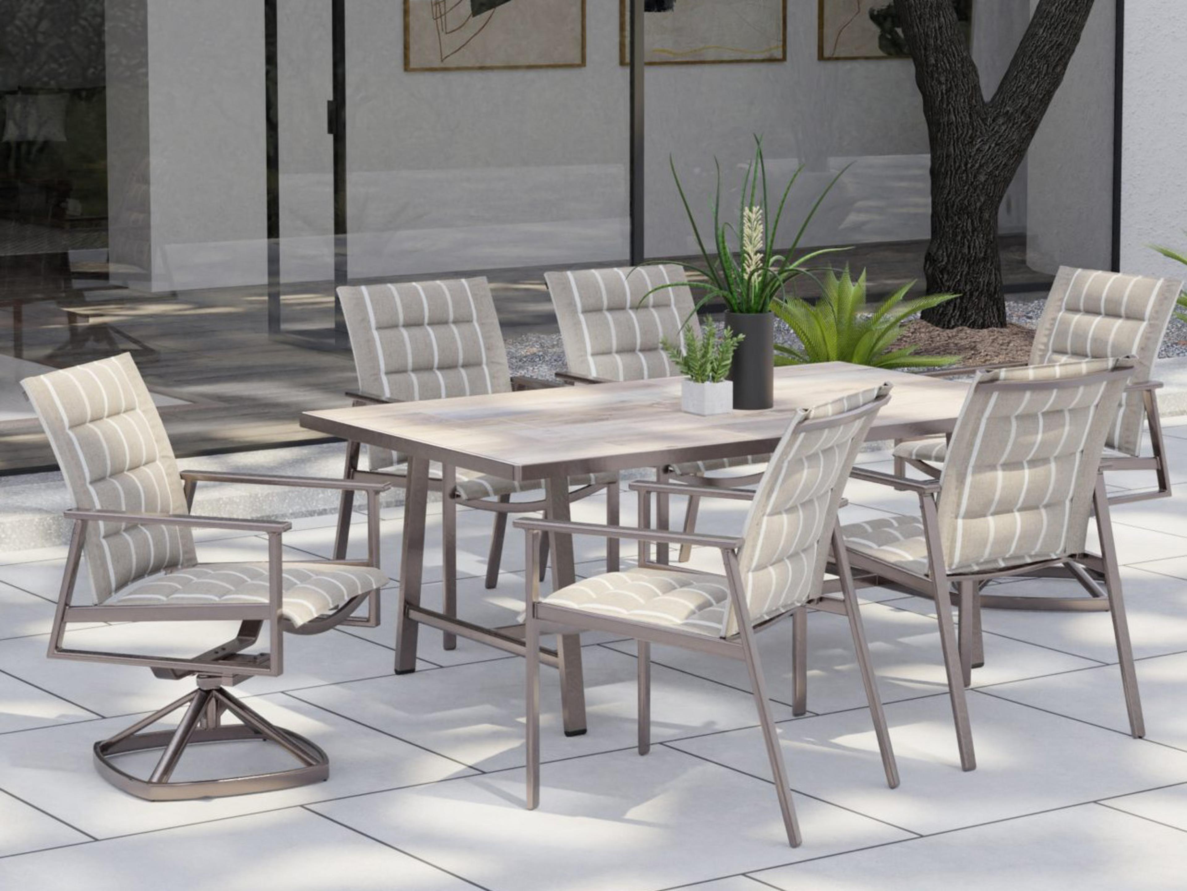 OW Lee Marin Aluminum Dinning Set