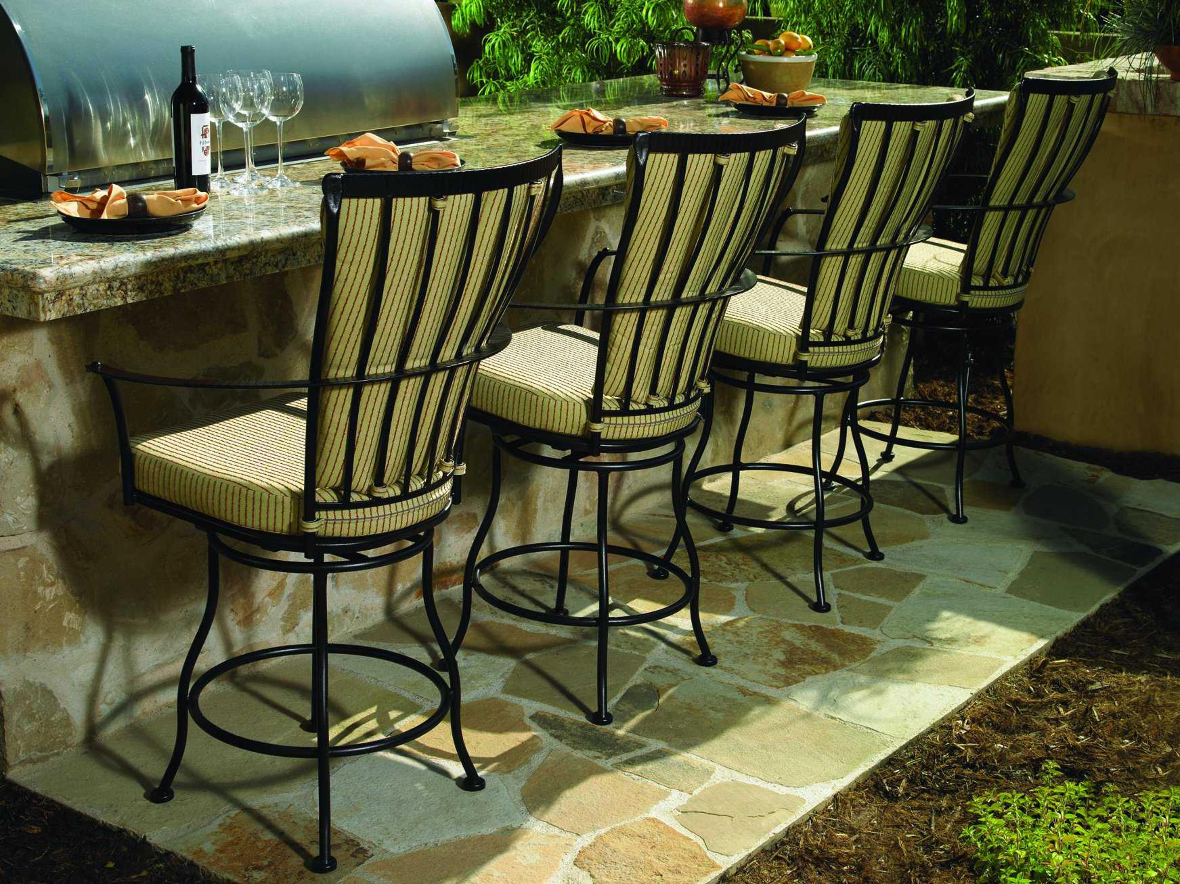 OW Lee Monterra Wrought Iron Bar Set