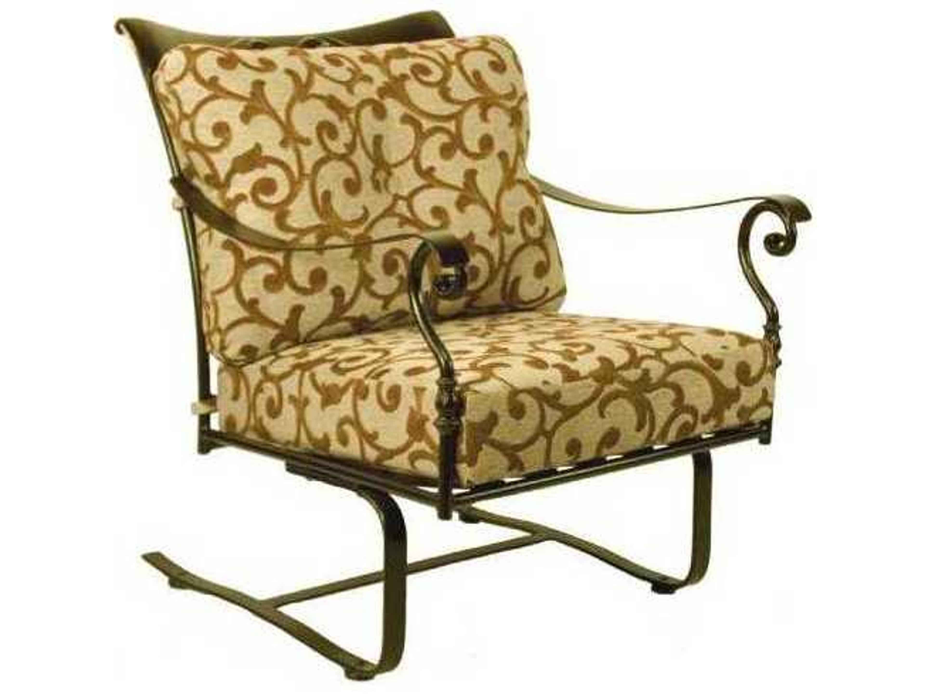 OW Lee Rustic Garden Spring Lounge Chair Replacement Cushions