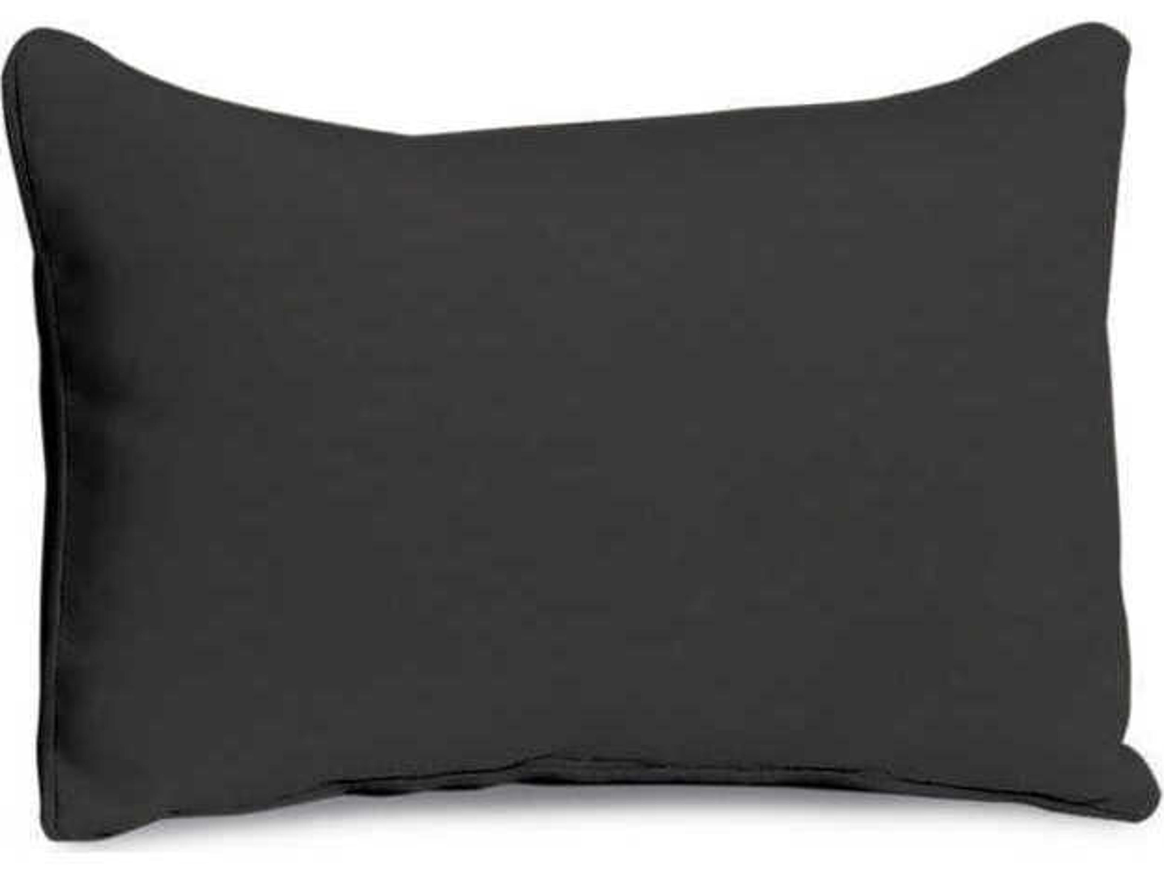 Oxford Garden Jet Black Replacement Lumbar Pillow