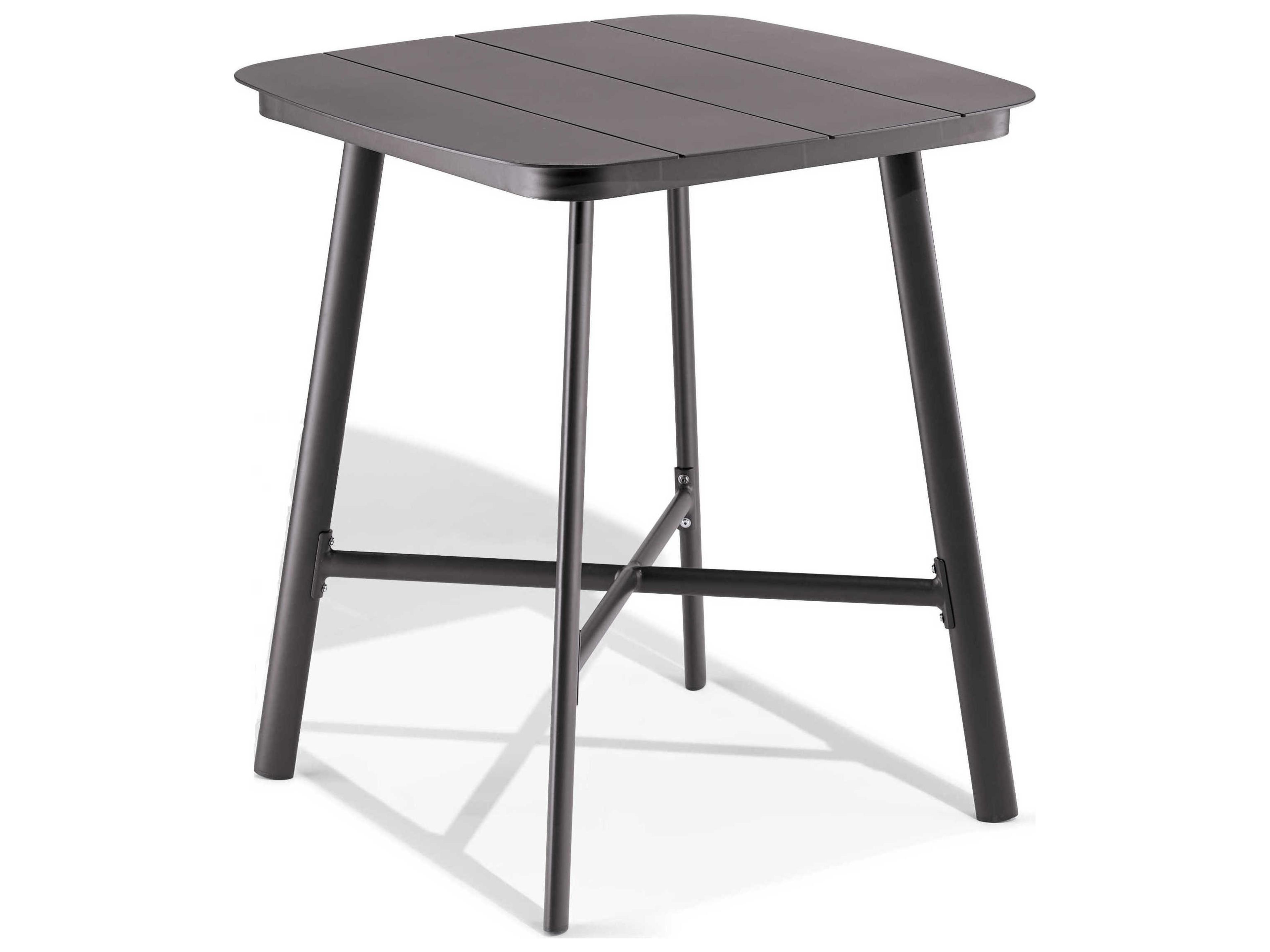 Oxford Garden Eiland Aluminum Square Bar Table
