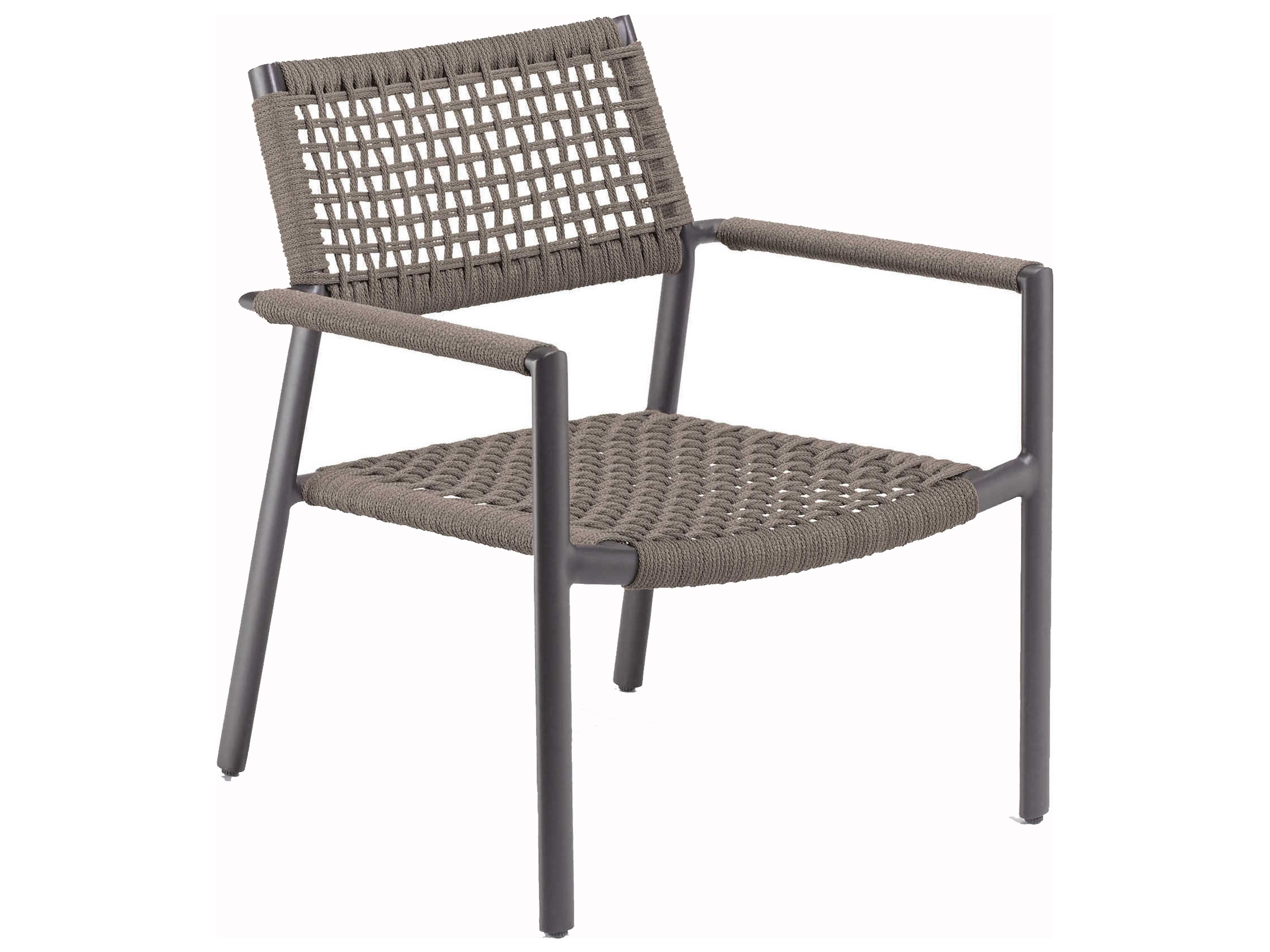 Oxford Garden Eiland Aluminum Strap Lounge Chair