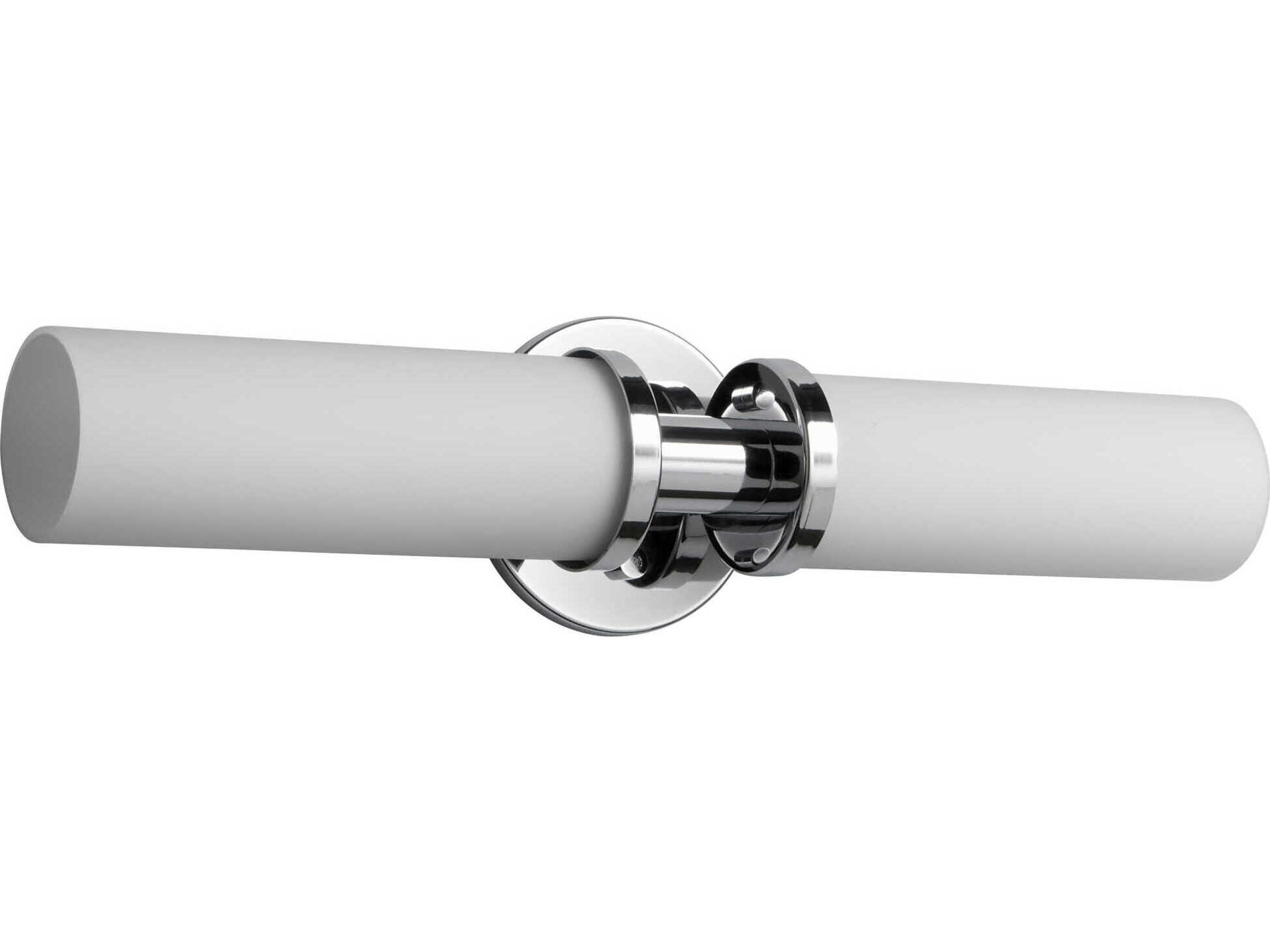 Oxygen by Quorum Pebble 2-Light Polished Chrome Vanity Light