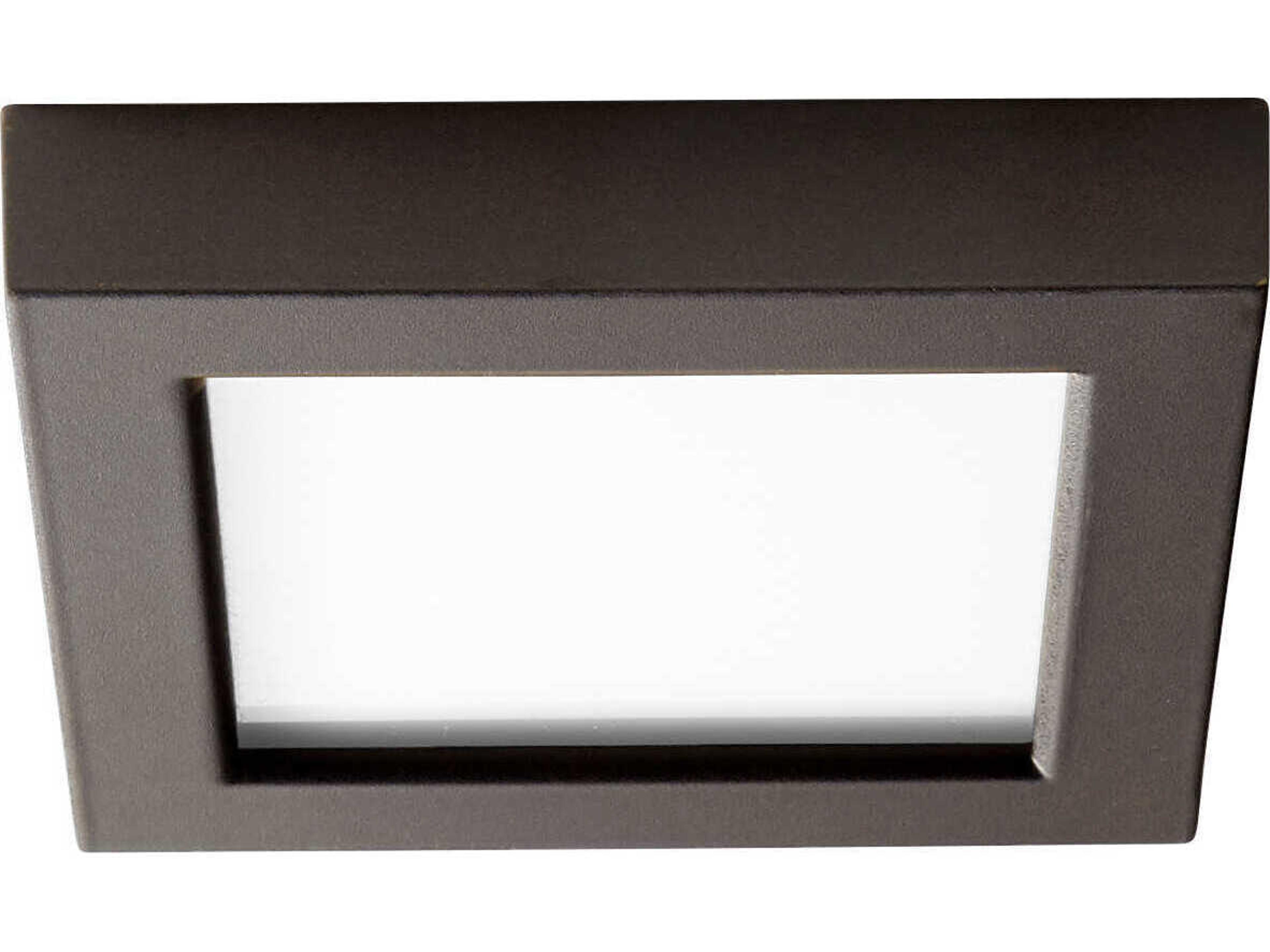 Oxygen by Quorum Altair 1-Light Oiled Bronze Flush Mount