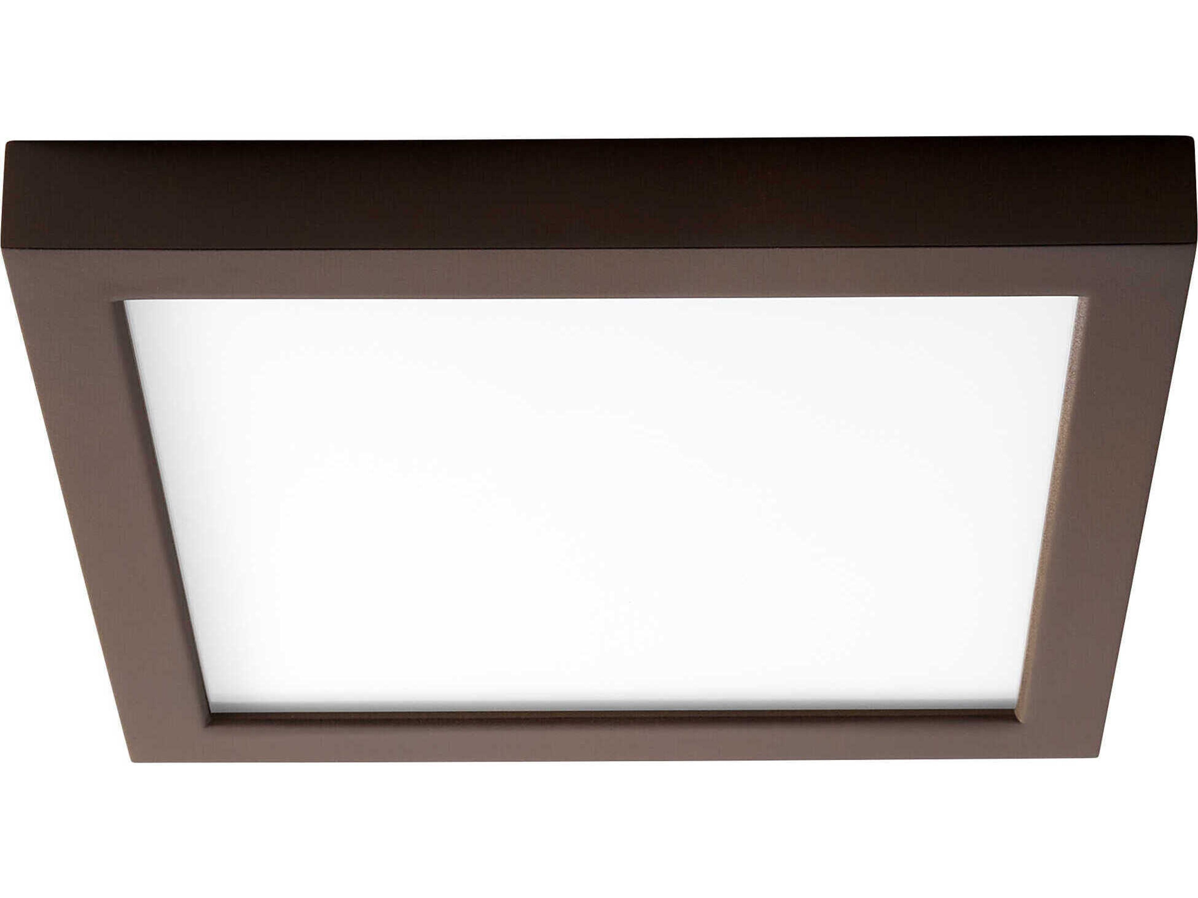 Oxygen by Quorum Altair 1-Light Oiled Bronze Flush Mount