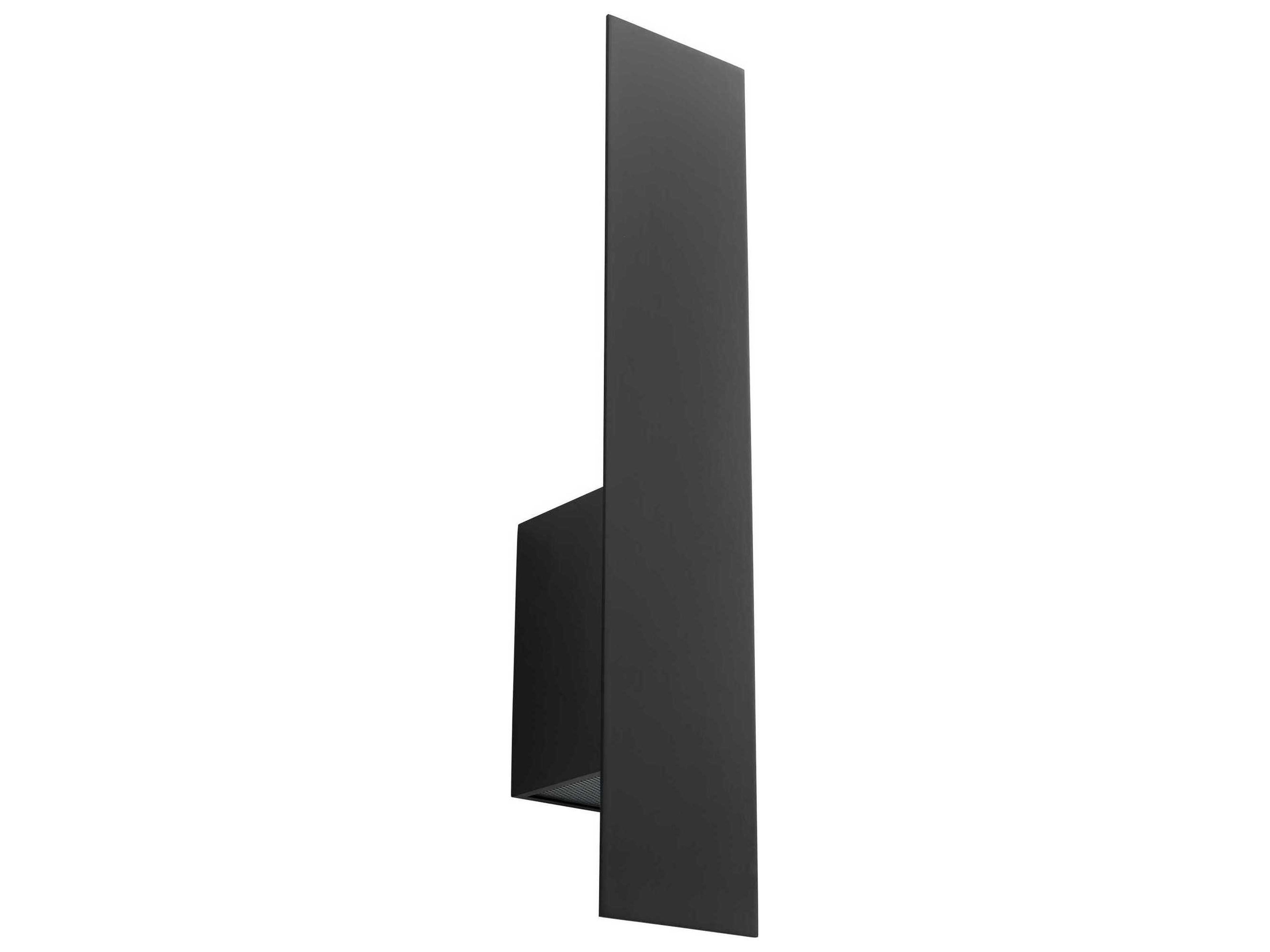 Oxygen by Quorum Reflex 2-Light Black Wall Sconce