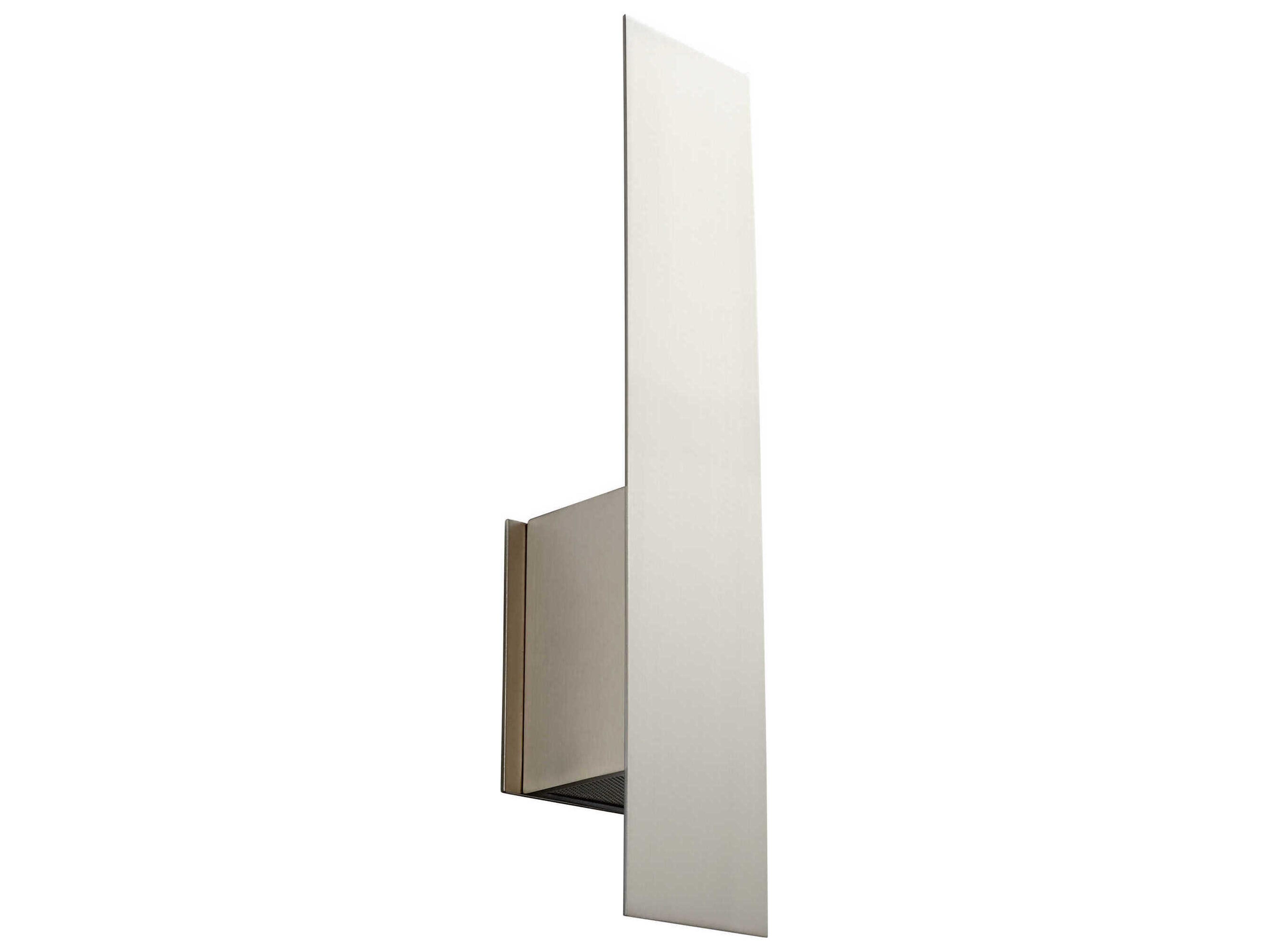 Oxygen by Quorum Reflex 2-Light Satin Nickel Wall Sconce