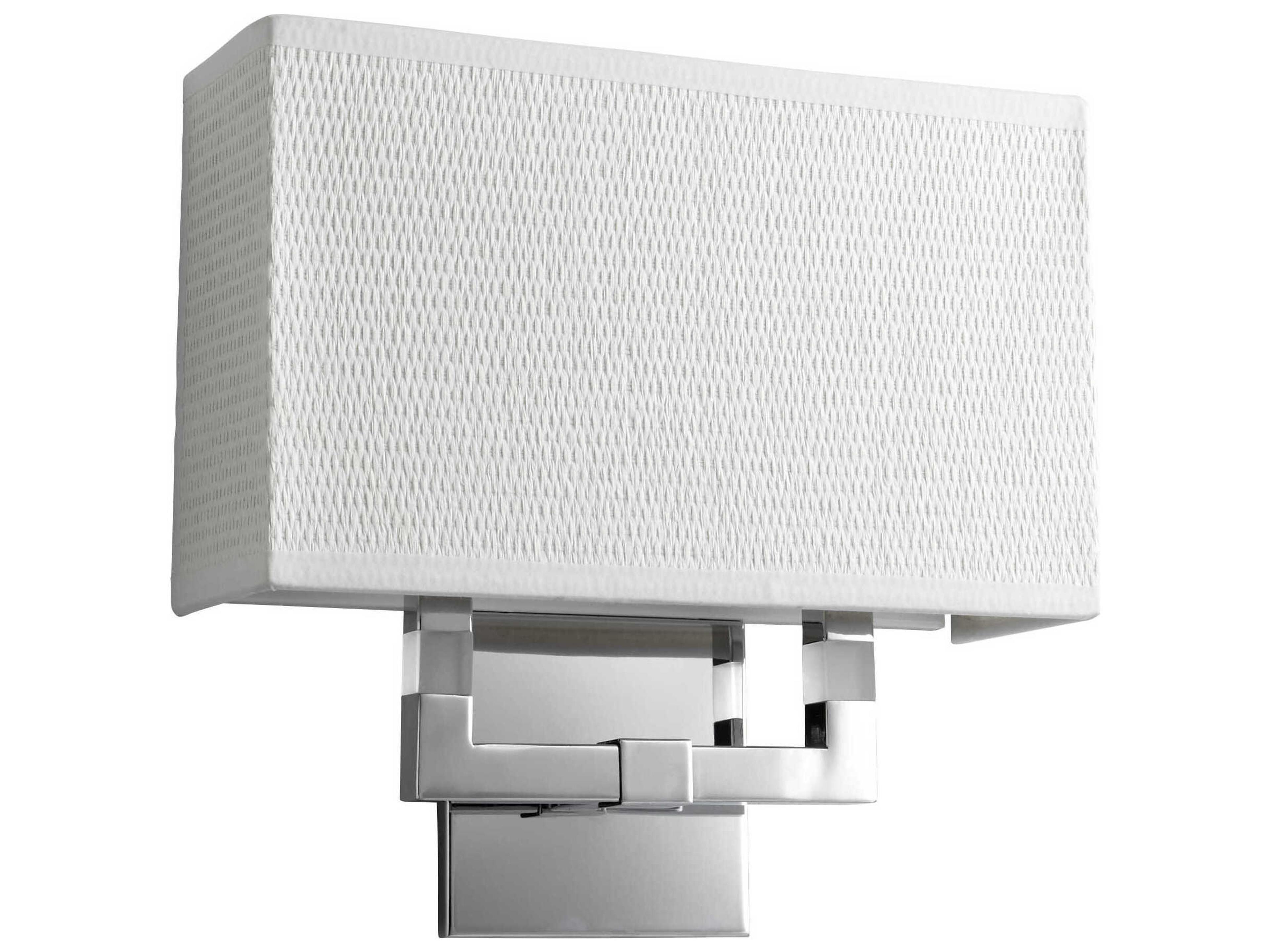 Oxygen by Quorum Chameleon 1-Light Polished Chrome Wall Sconce