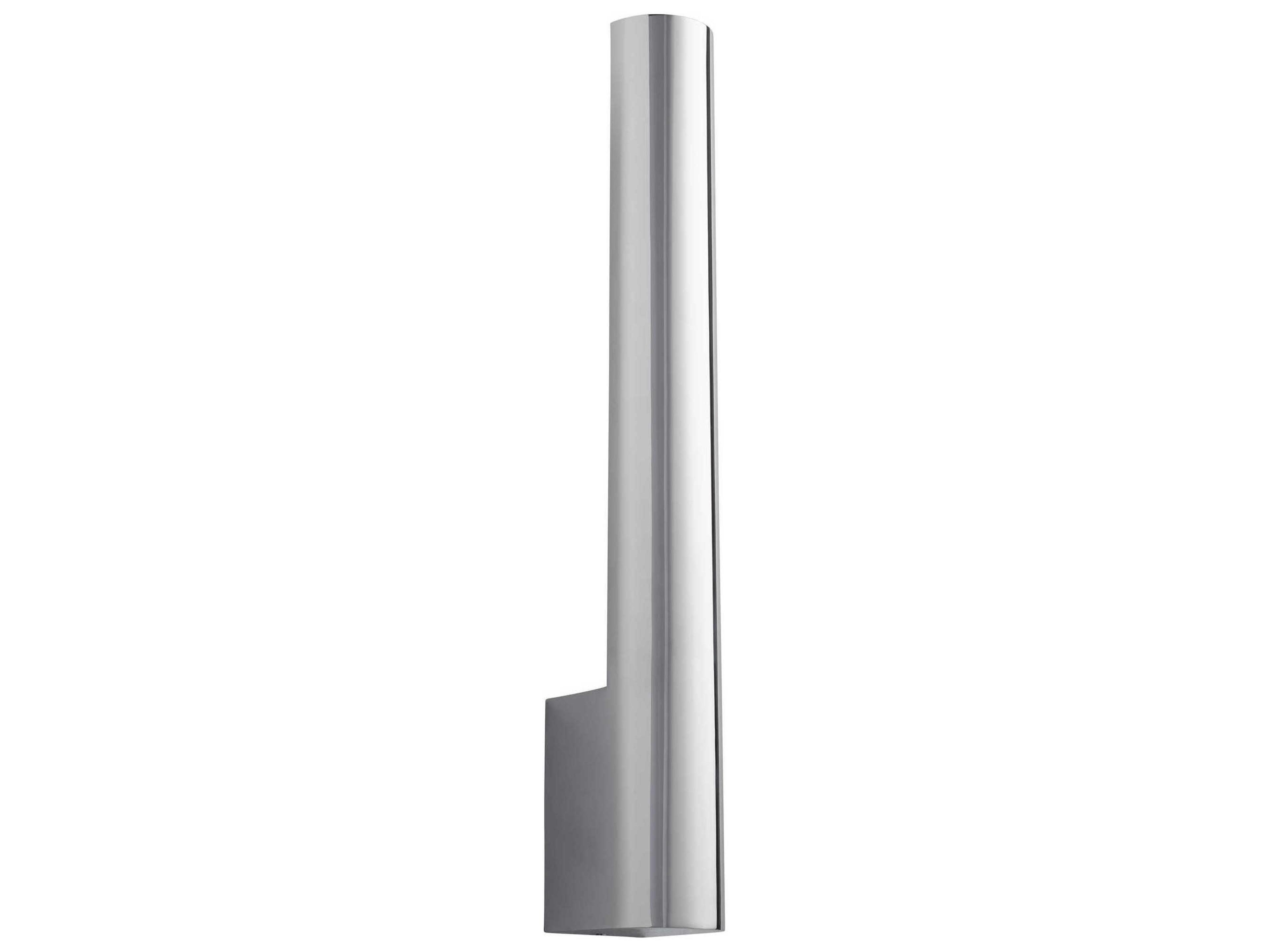 Oxygen by Quorum Mies 1-Light Polished Chrome Wall Sconce