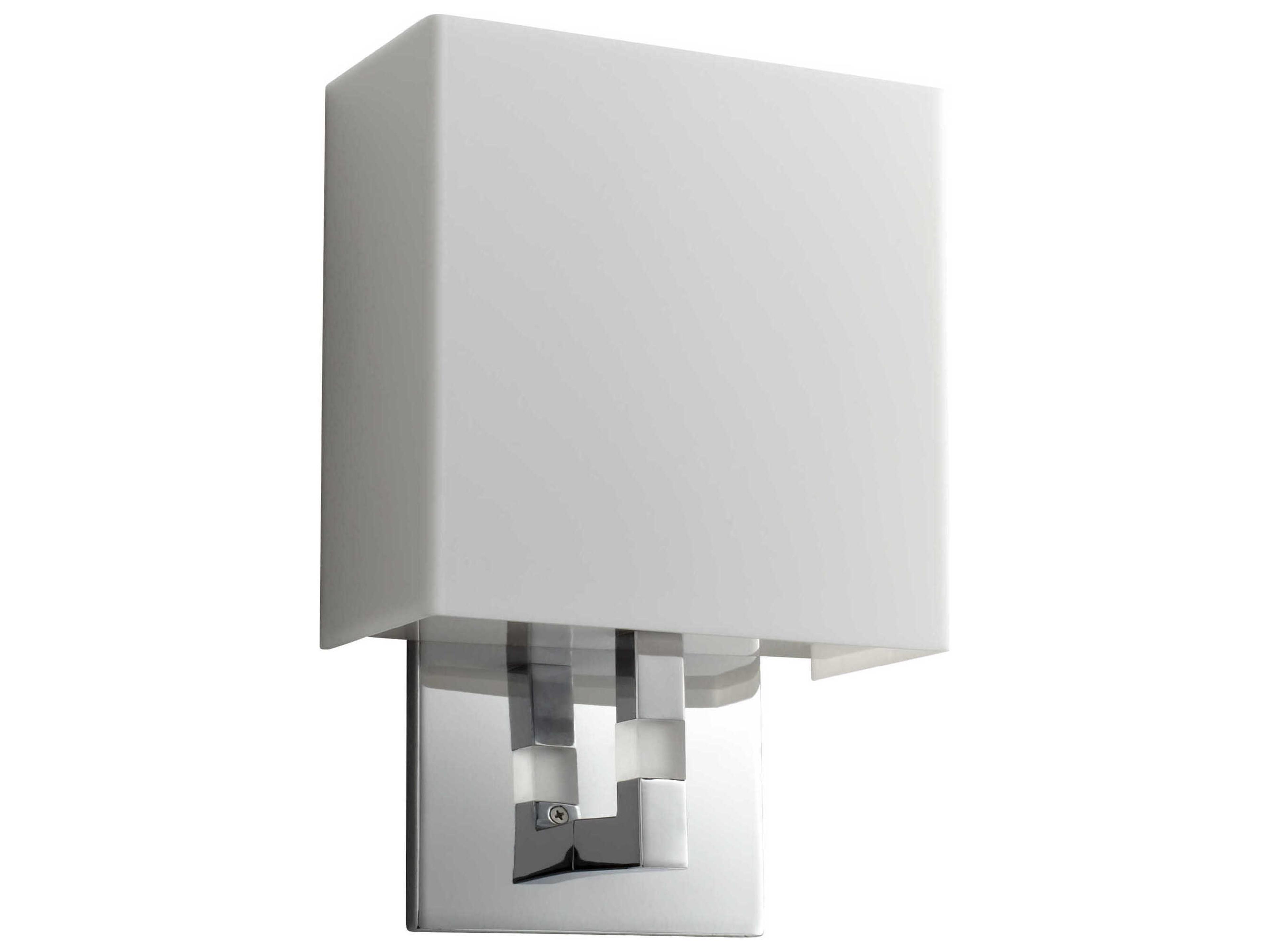 Oxygen by Quorum Chameleon 1-Light Polished Chrome Wall Sconce