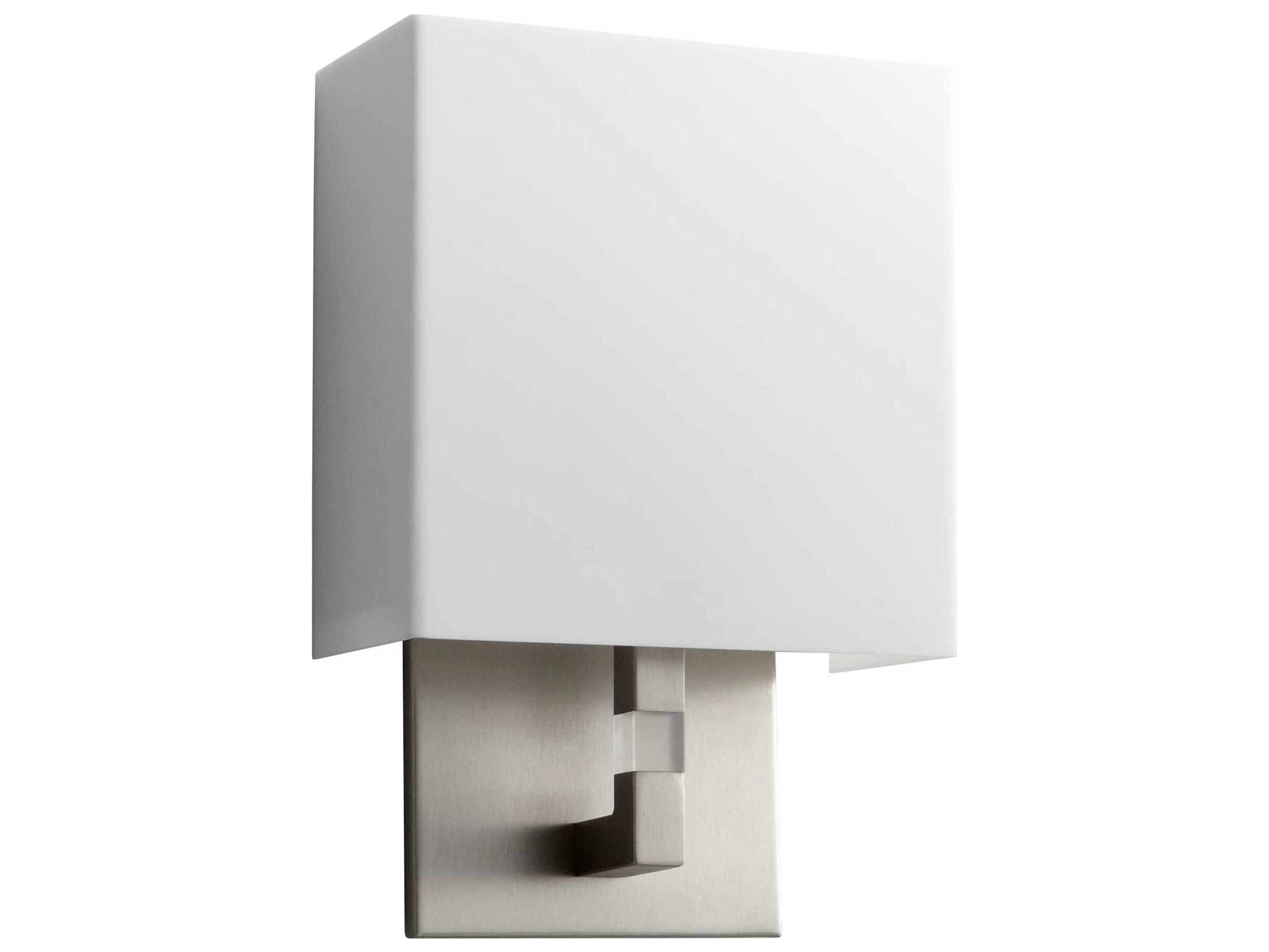 Oxygen by Quorum Chameleon 1-Light Satin Nickel Wall Sconce