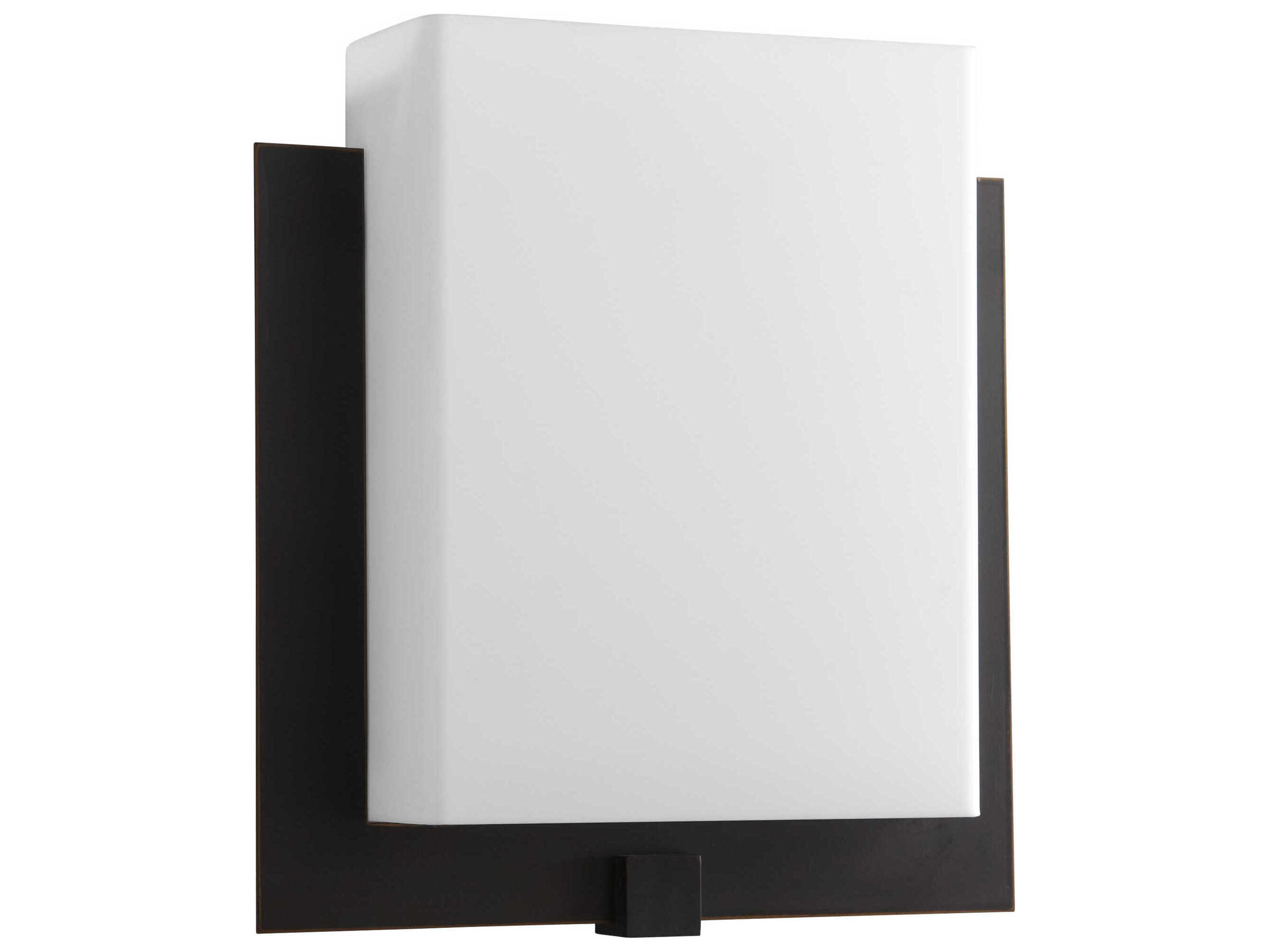 Oxygen by Quorum Pathways 1-Light Old World Black Wall Sconce