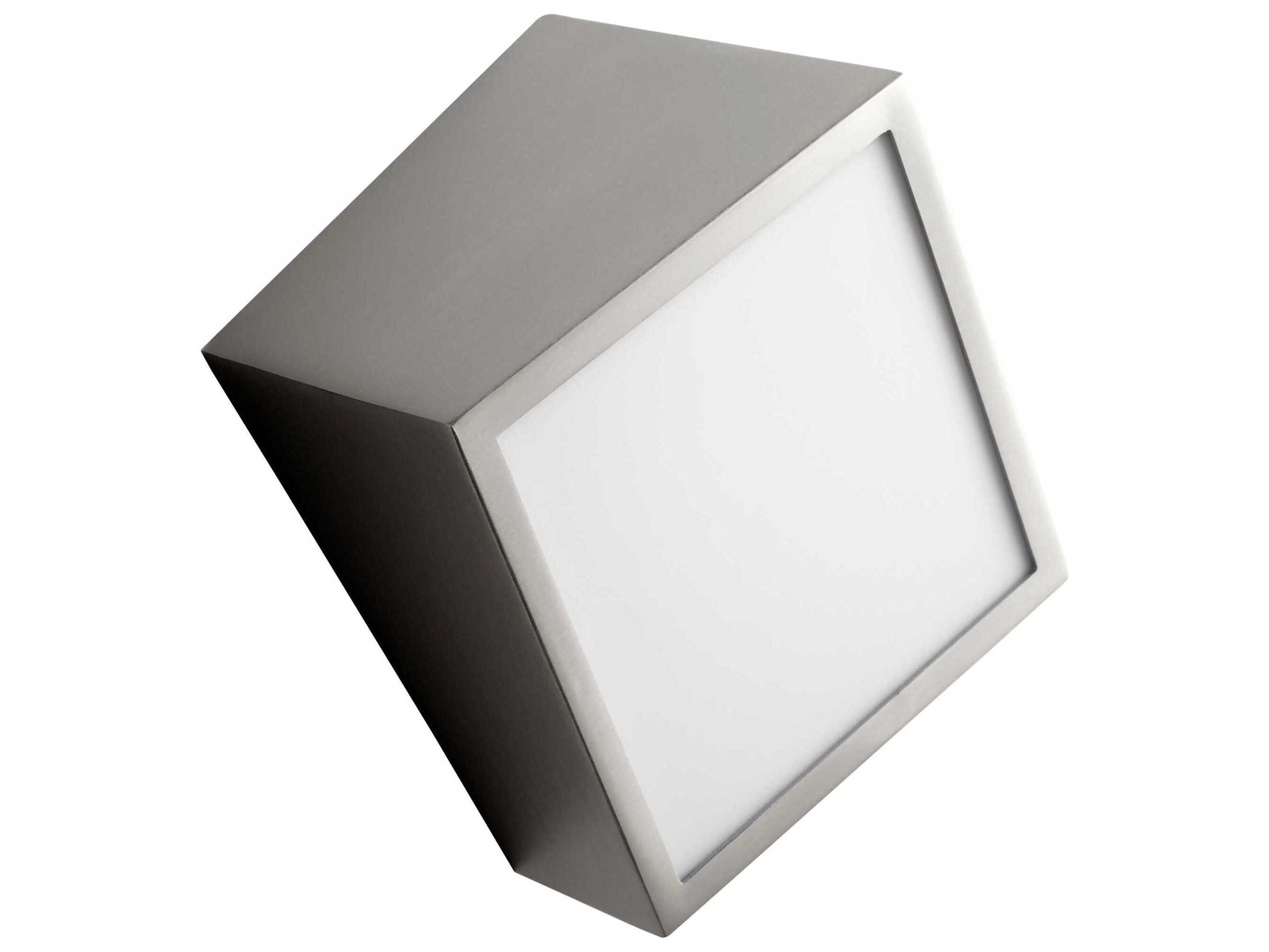 Oxygen by Quorum Zeta 1-Light Satin Nickel Wall Sconce