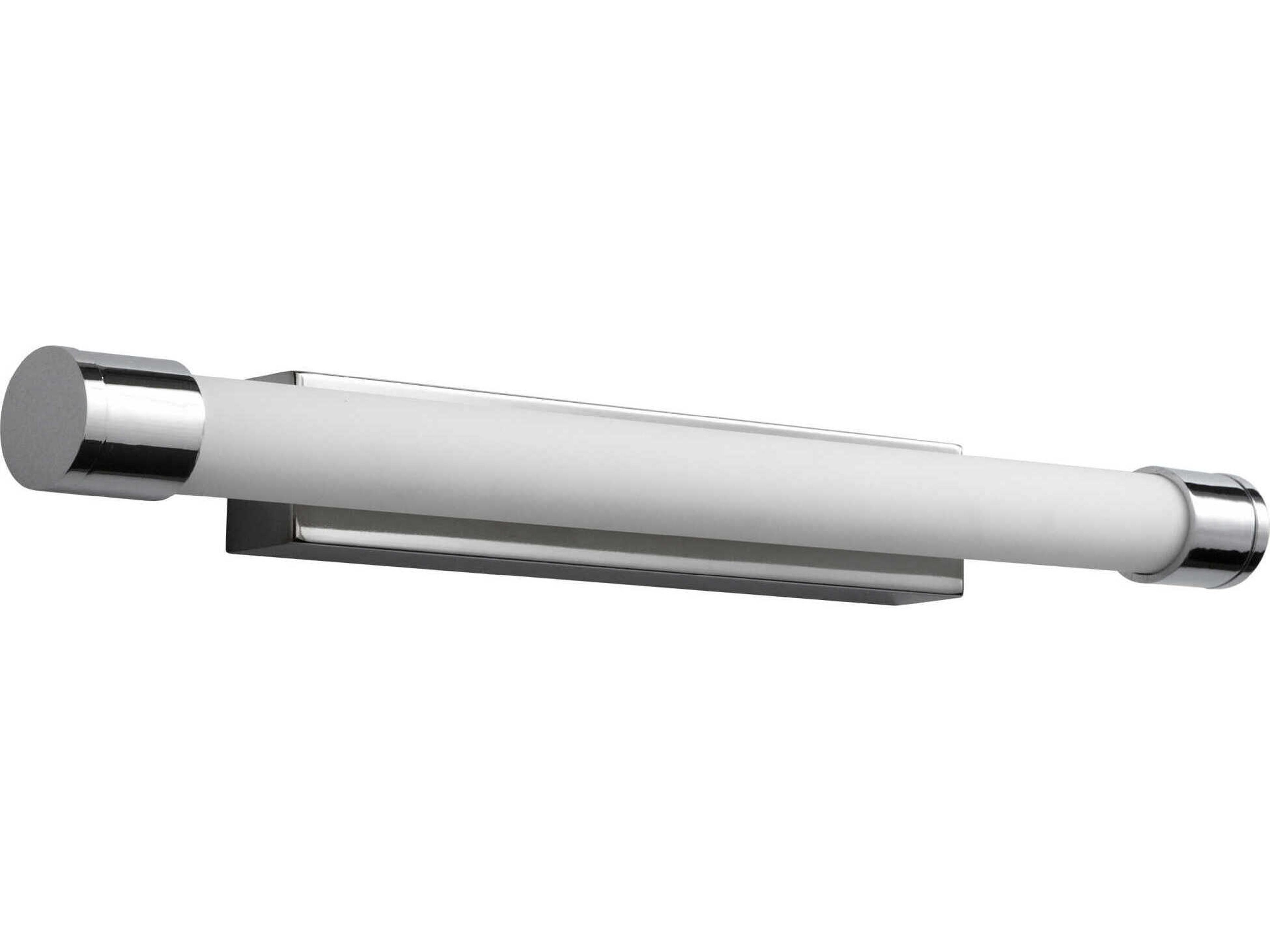 Oxygen by Quorum Zenith-II 1-Light Polished Chrome Vanity Light