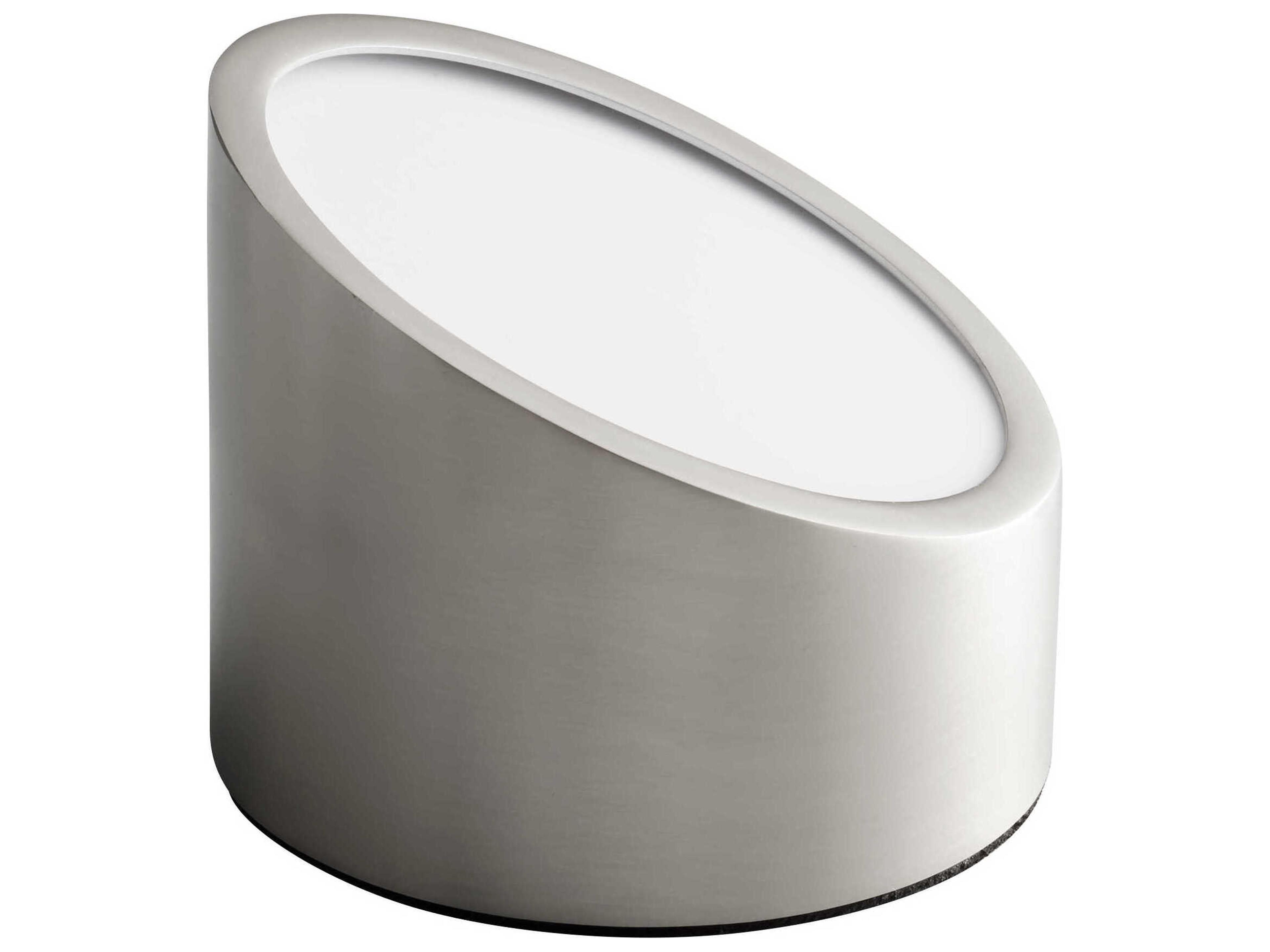 Oxygen by Quorum Zeepers 1-Light Satin Nickel Wall Sconce
