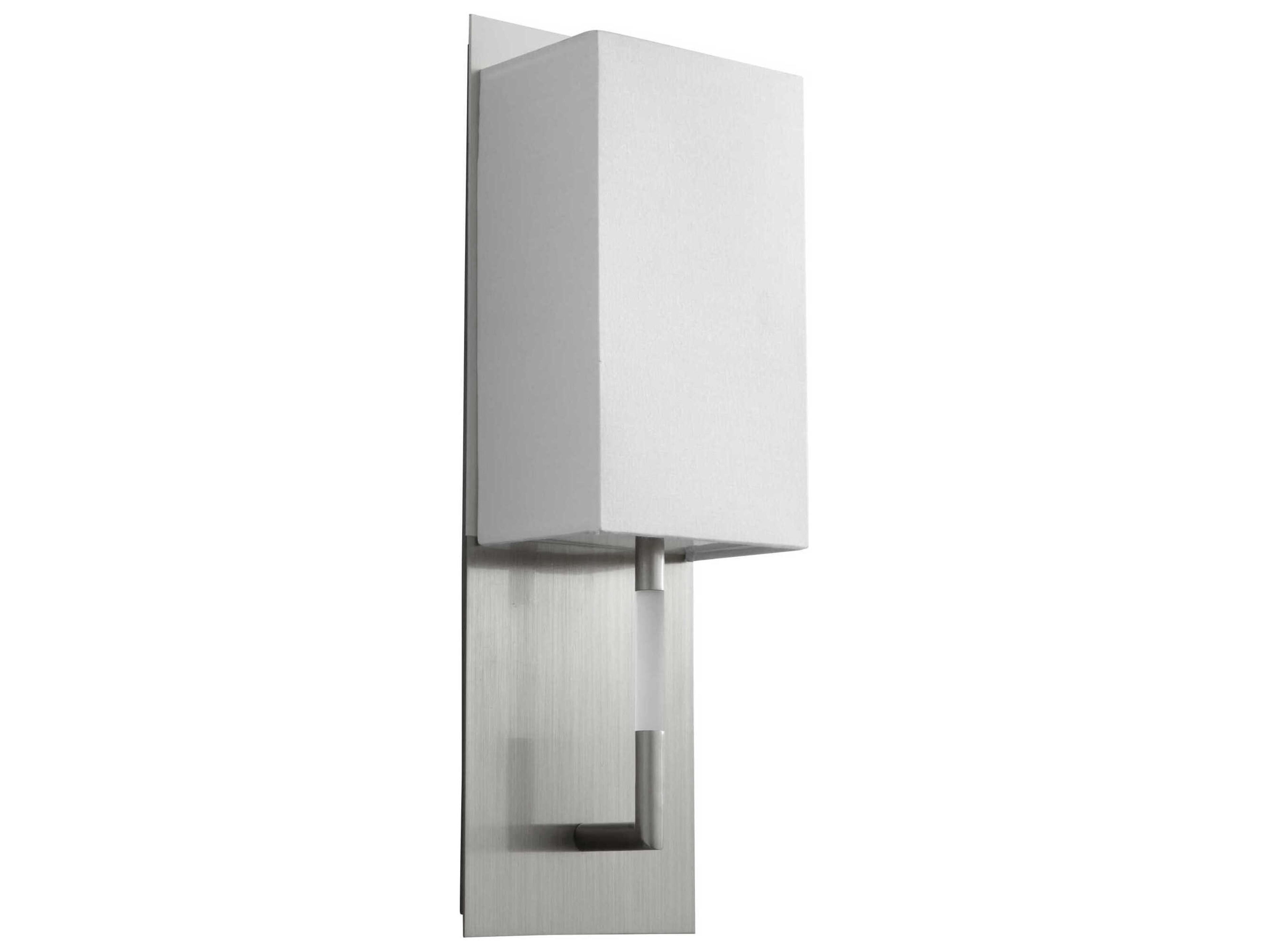 Oxygen by Quorum Epoch 1-Light Satin Nickel Wall Sconce