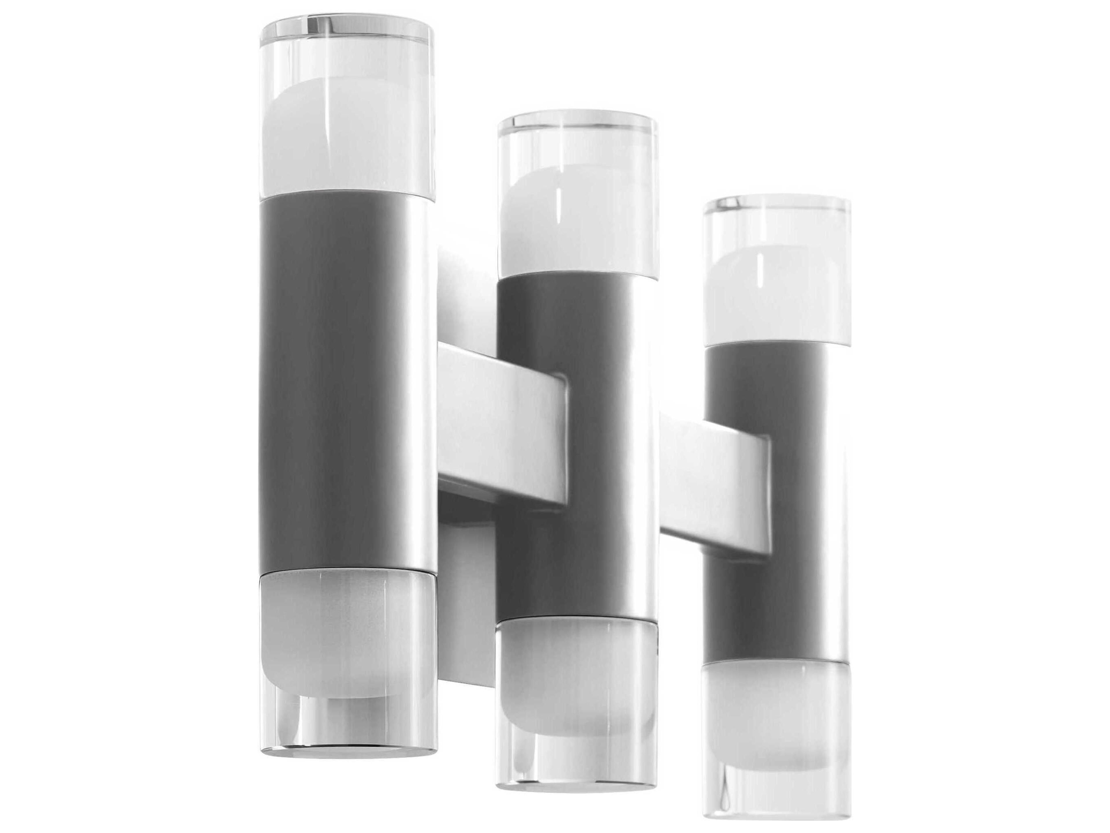 Oxygen by Quorum Alarum 6-Light Satin Nickel Vanity Light