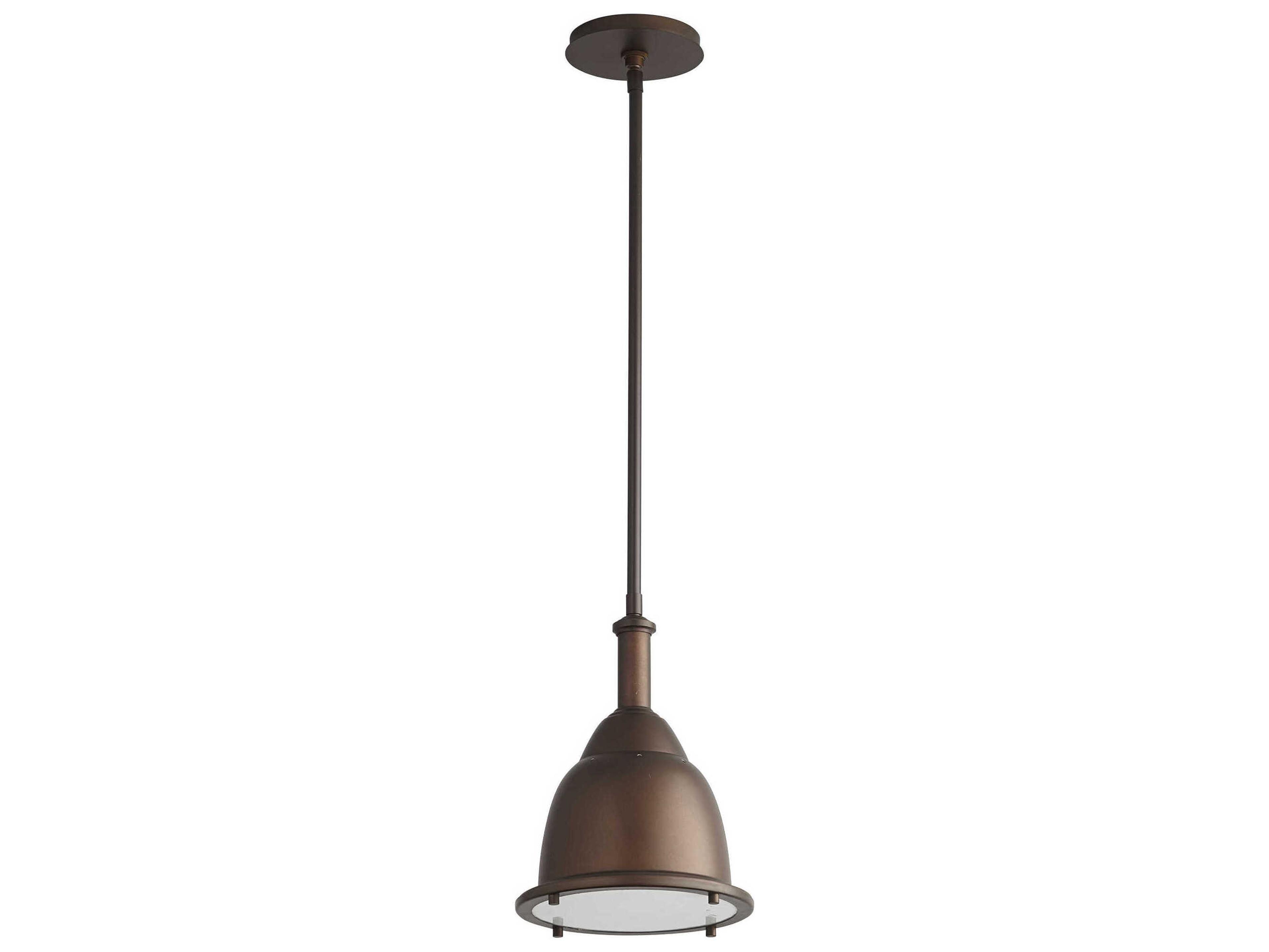 Oxygen by Quorum Ruvo 1-Light Oiled Bronze Mini Pendant