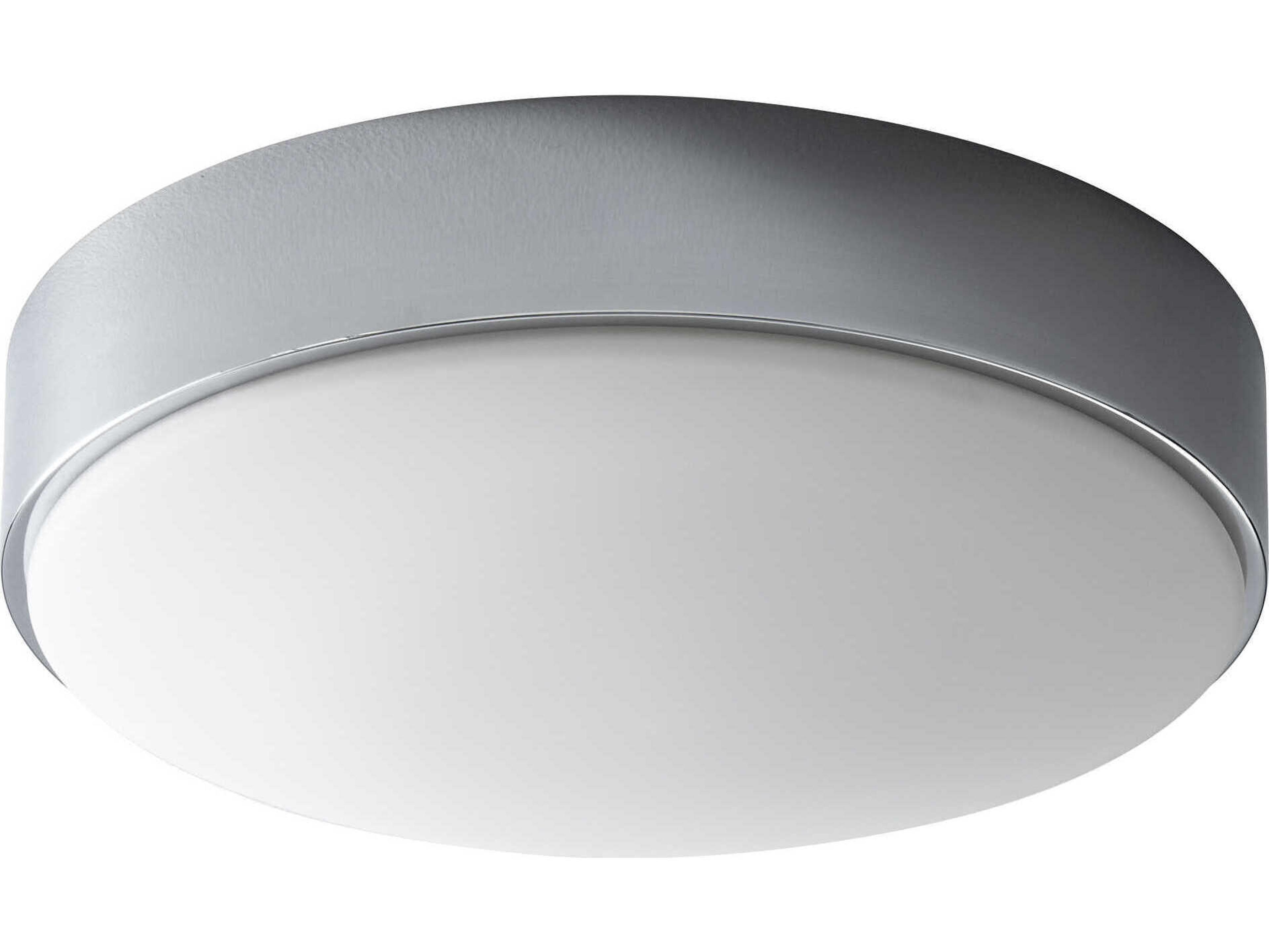 Oxygen by Quorum Journey 2-Light Polished Chrome Flush Mount