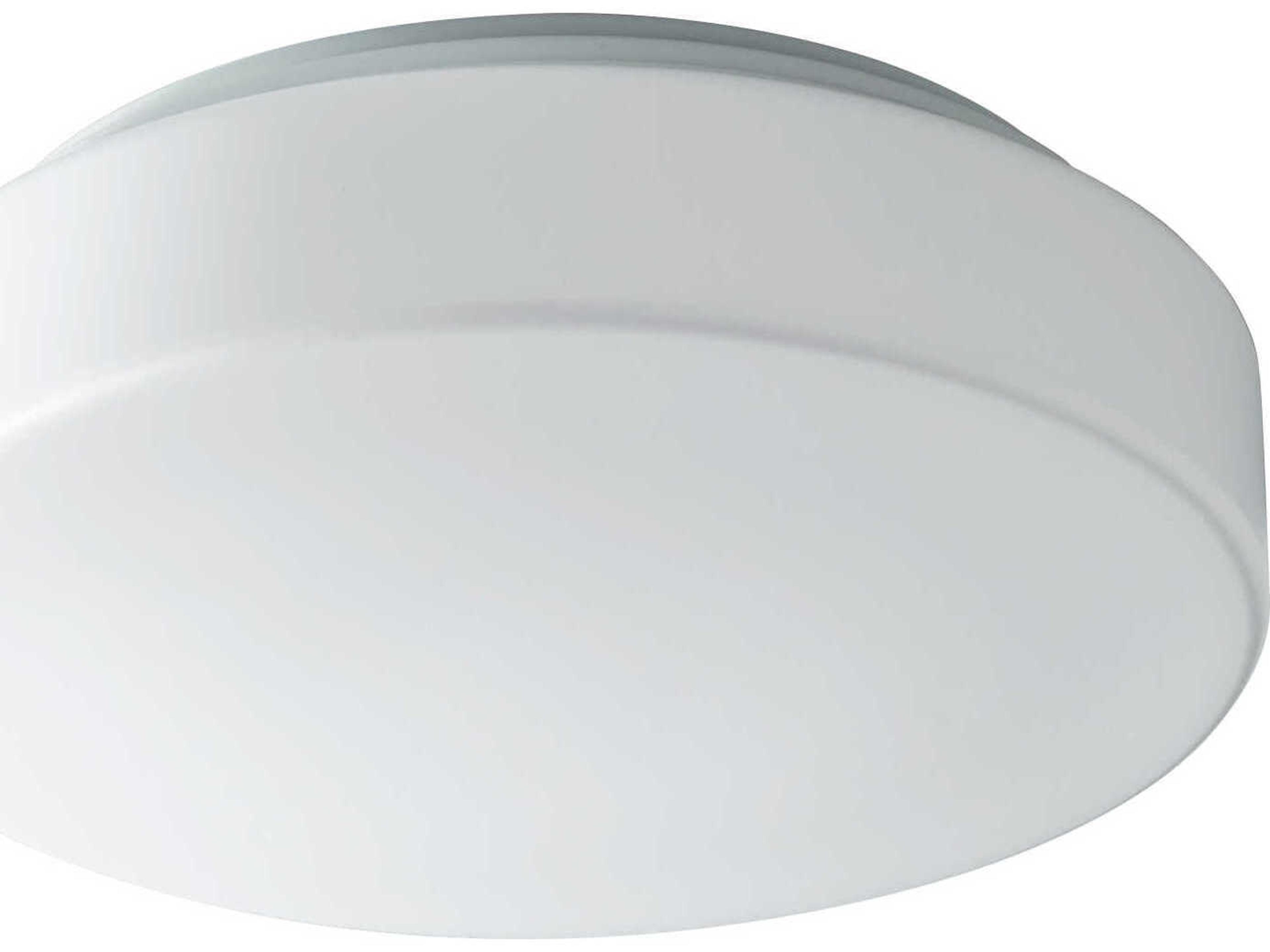 Oxygen by Quorum Rhythm 1-Light White Flush Mount